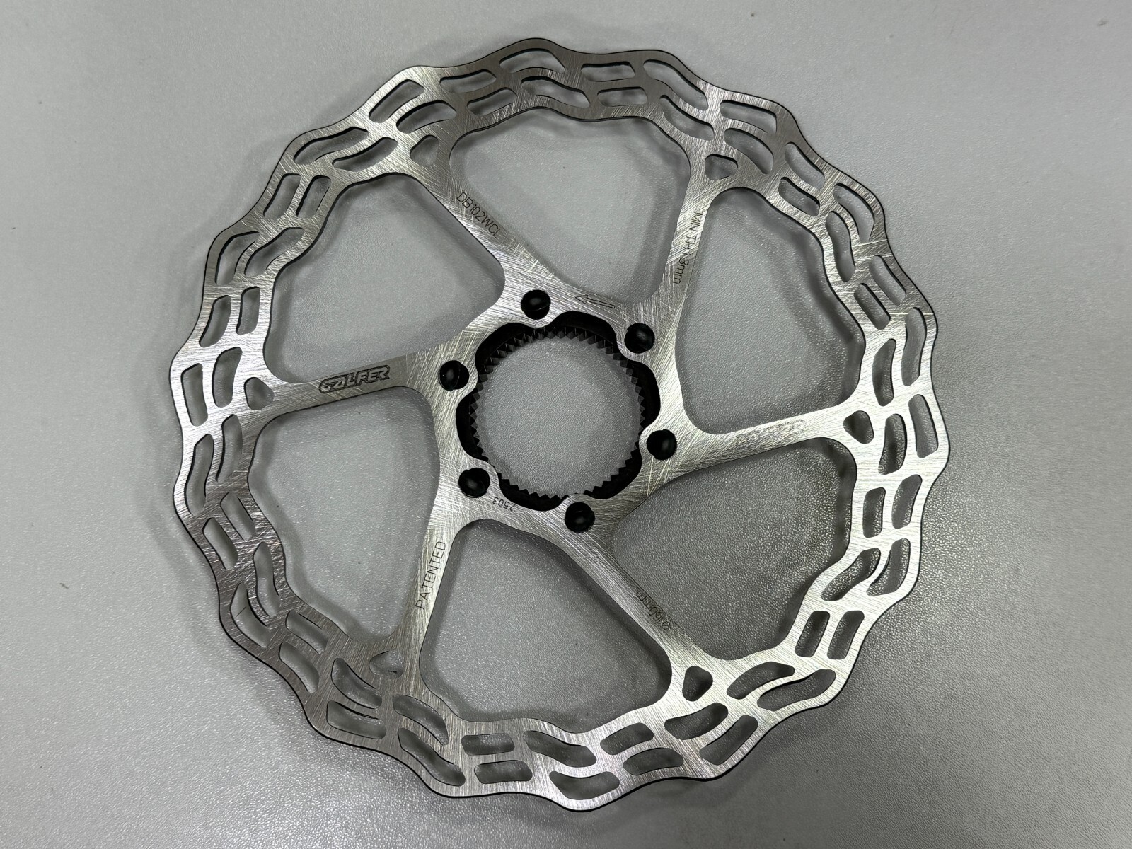 Galfer Wave Fixed Centerlock Disc Brake Rotor (140/160/180mm x1.8mm) Road/Gravel