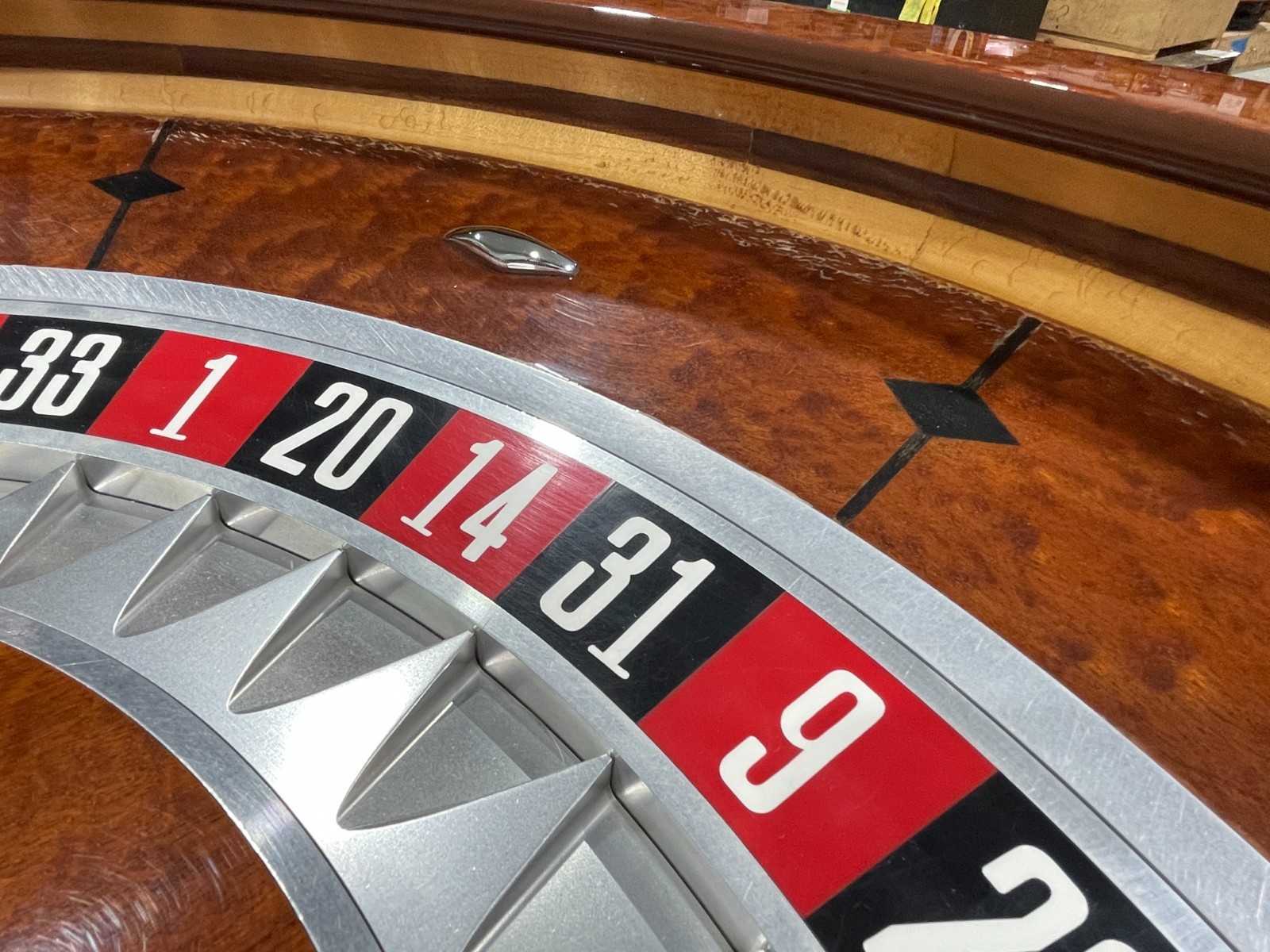 Roulette Saturn Wheel 32" Single 0 John Huxley (shipping-freight FREE) #12857