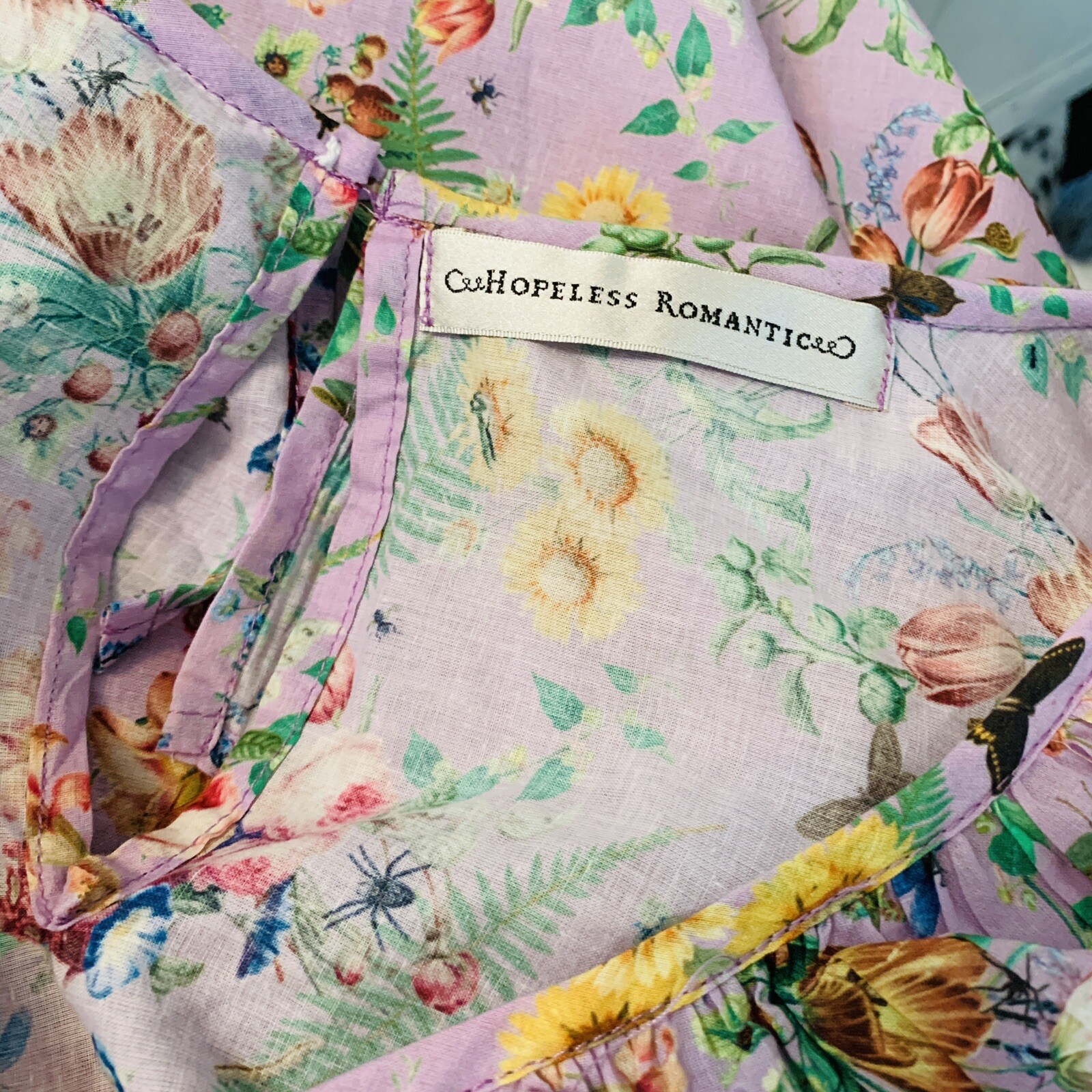 NEW Hopeless Romantic Nightgown XL / XXL 1x 2x roomy Cotton Ruffles Sleep dress