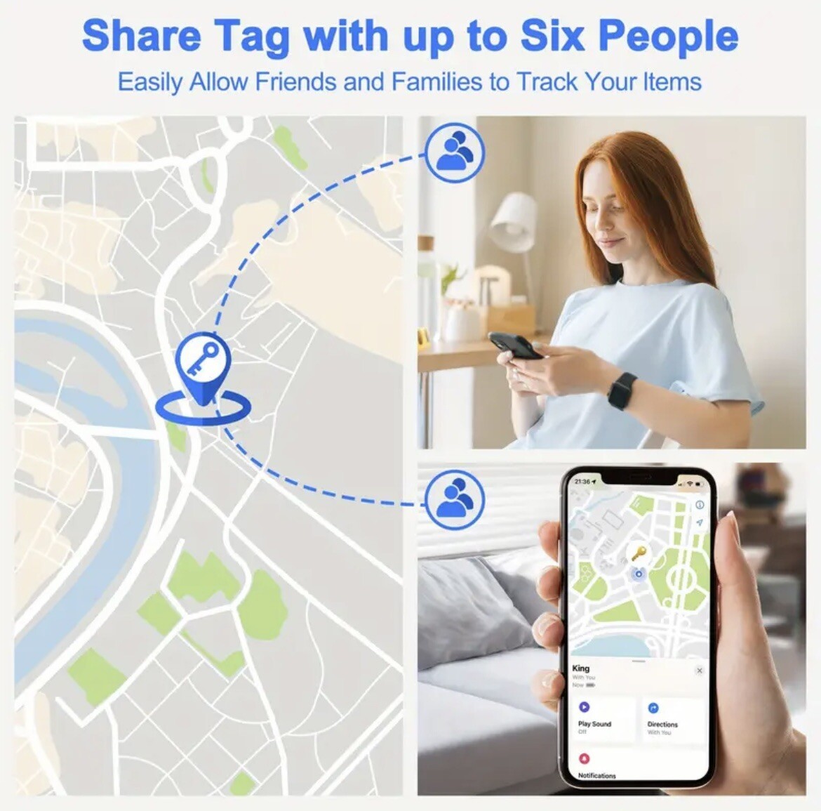 Tile - Slim GPS Wallet Tracker, Luggage Tag, Wireless, Key/Pet Finder “FIND MY”