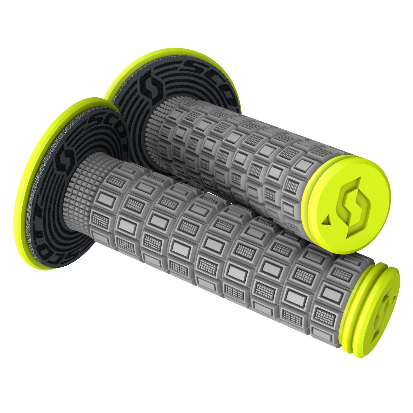 Scott Mellow Grip Gray/ Fluorescent Yellow 269305-5776