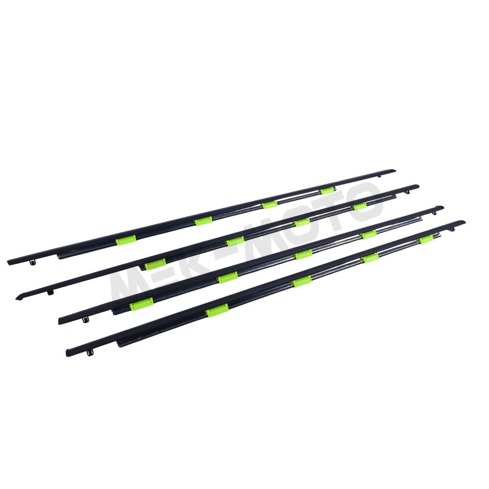 Outer Door Belt Weatherstrip Window Seal Molding Set Fit 96-00 Honda Civic Sedan
