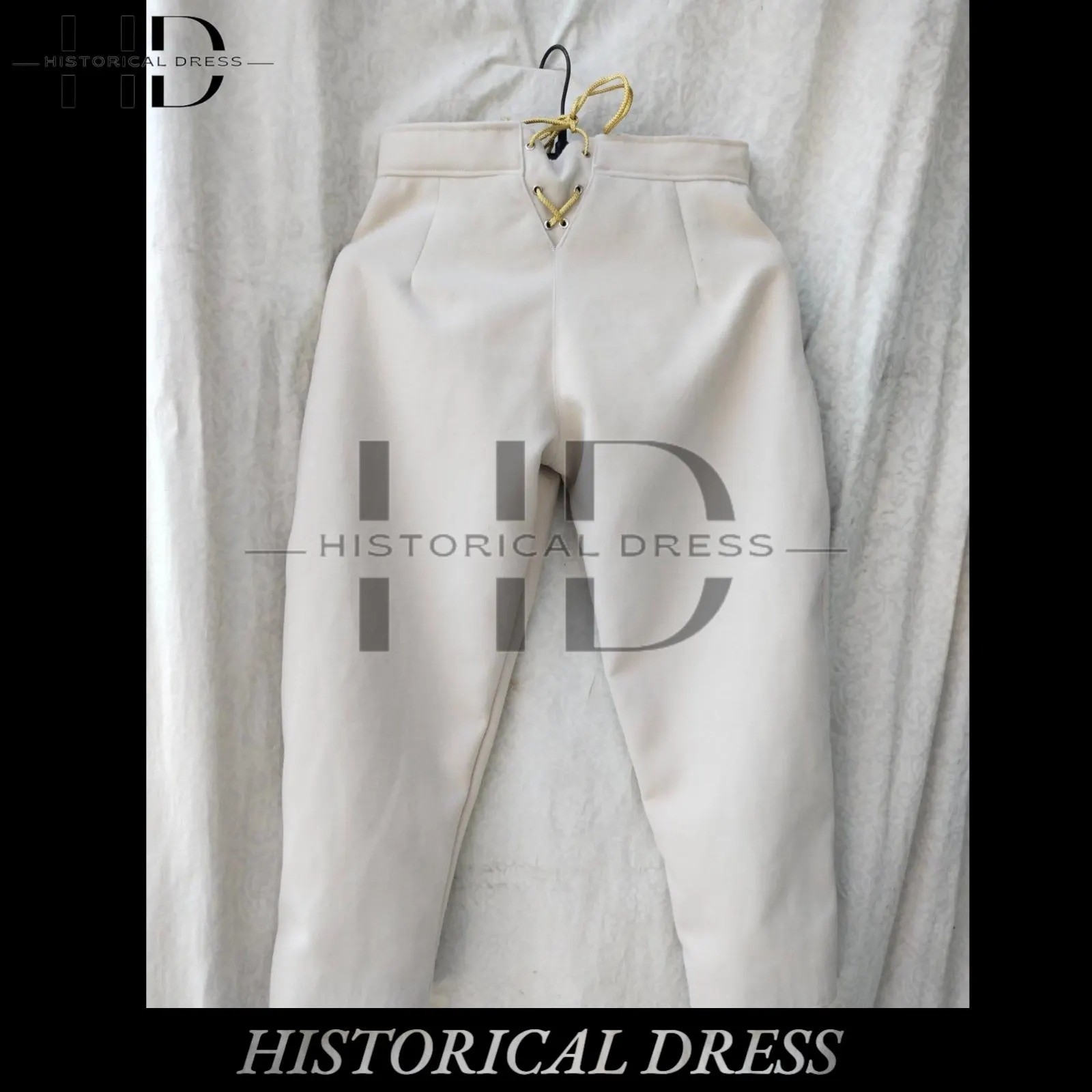18th Century Off White Waistcoat and breaches British Revolutionary War uniform