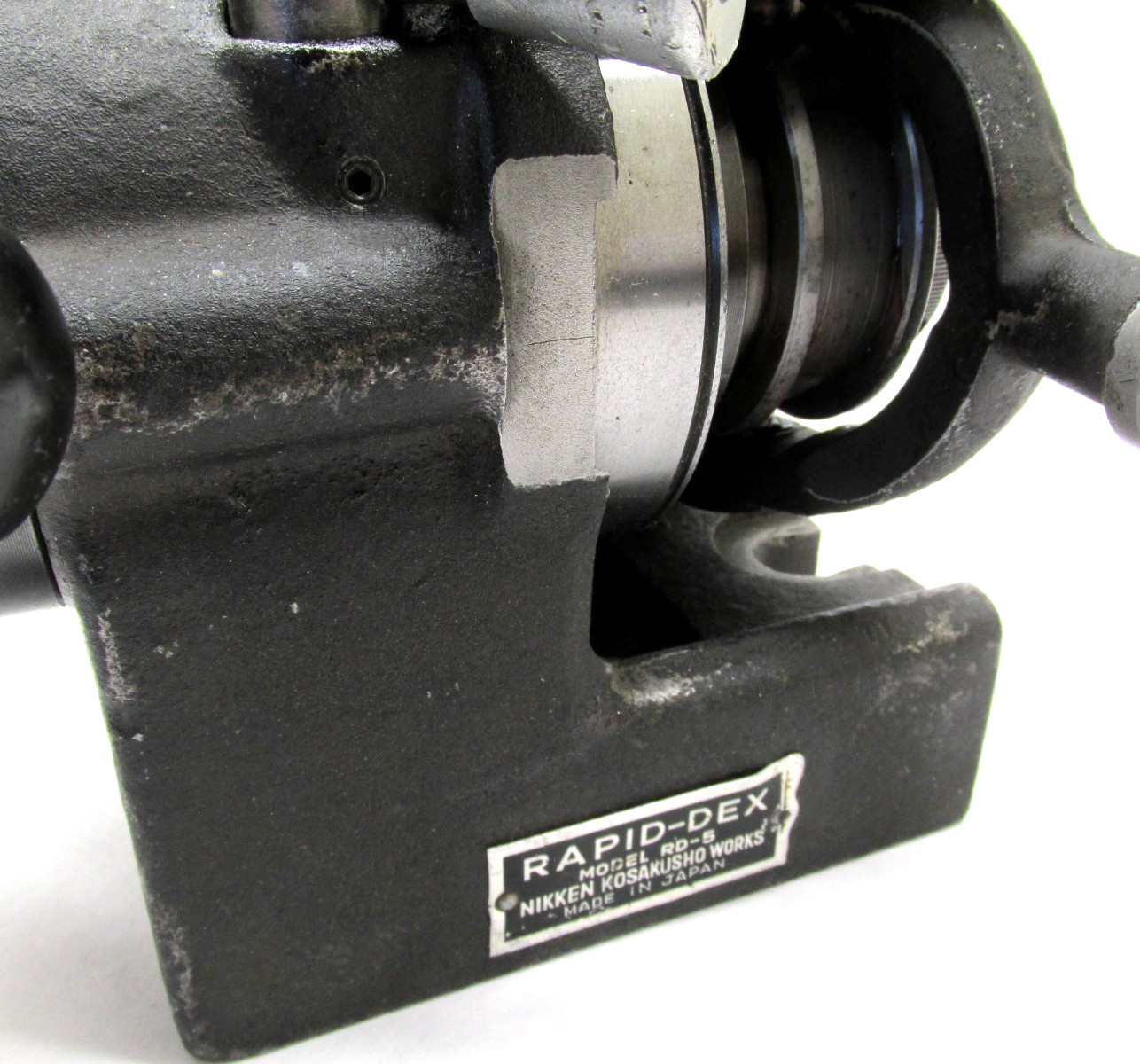 JAPAN! NIKKEN RAPID-DEX 5C COLLET HORIZONTAL / VERTICAL INDEXING FIXTURE