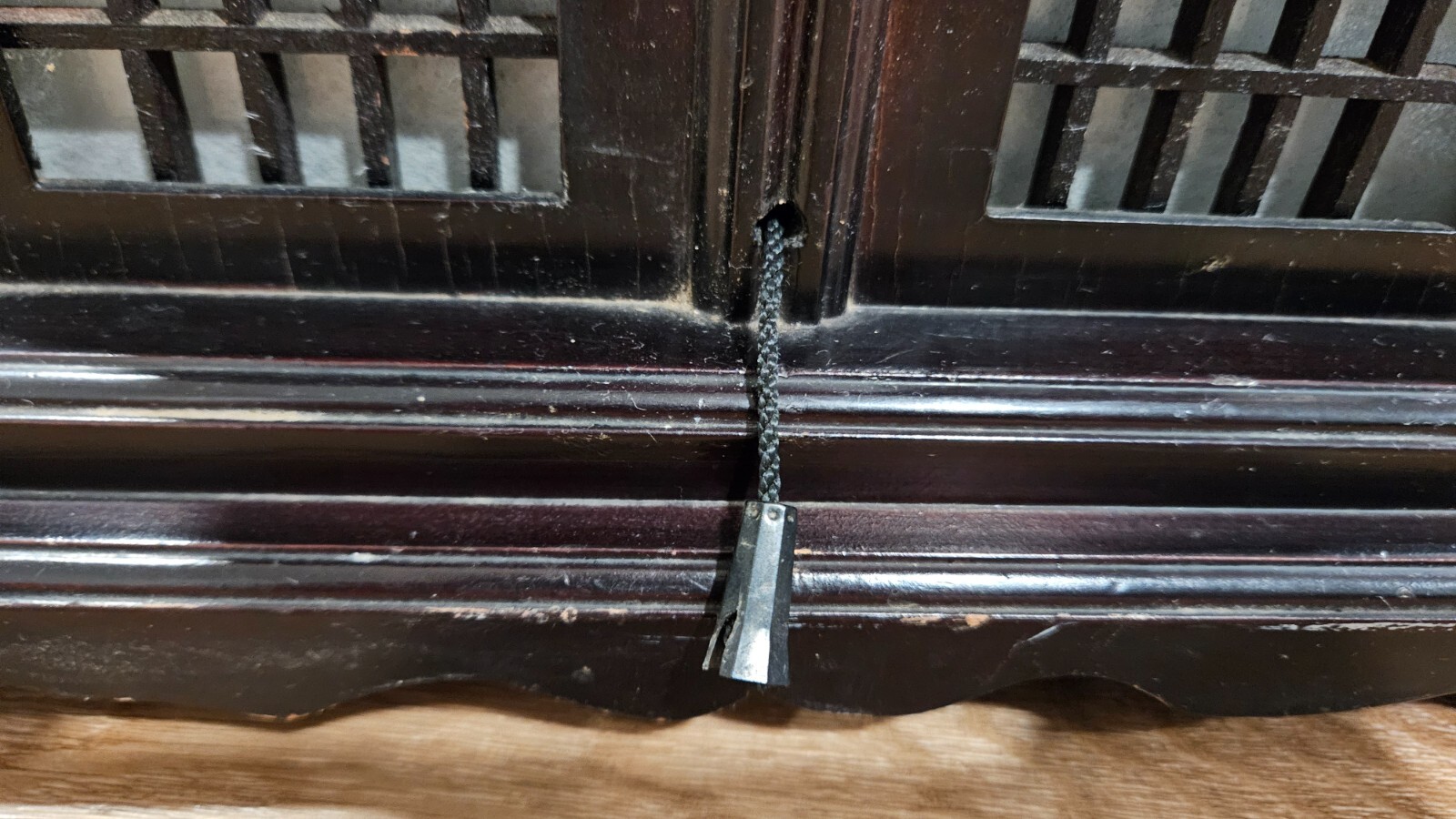 Vintage Asian 2 Bulb Setting Lamp – Buddhist Temple Japanese Shrine Pagoda WORKS