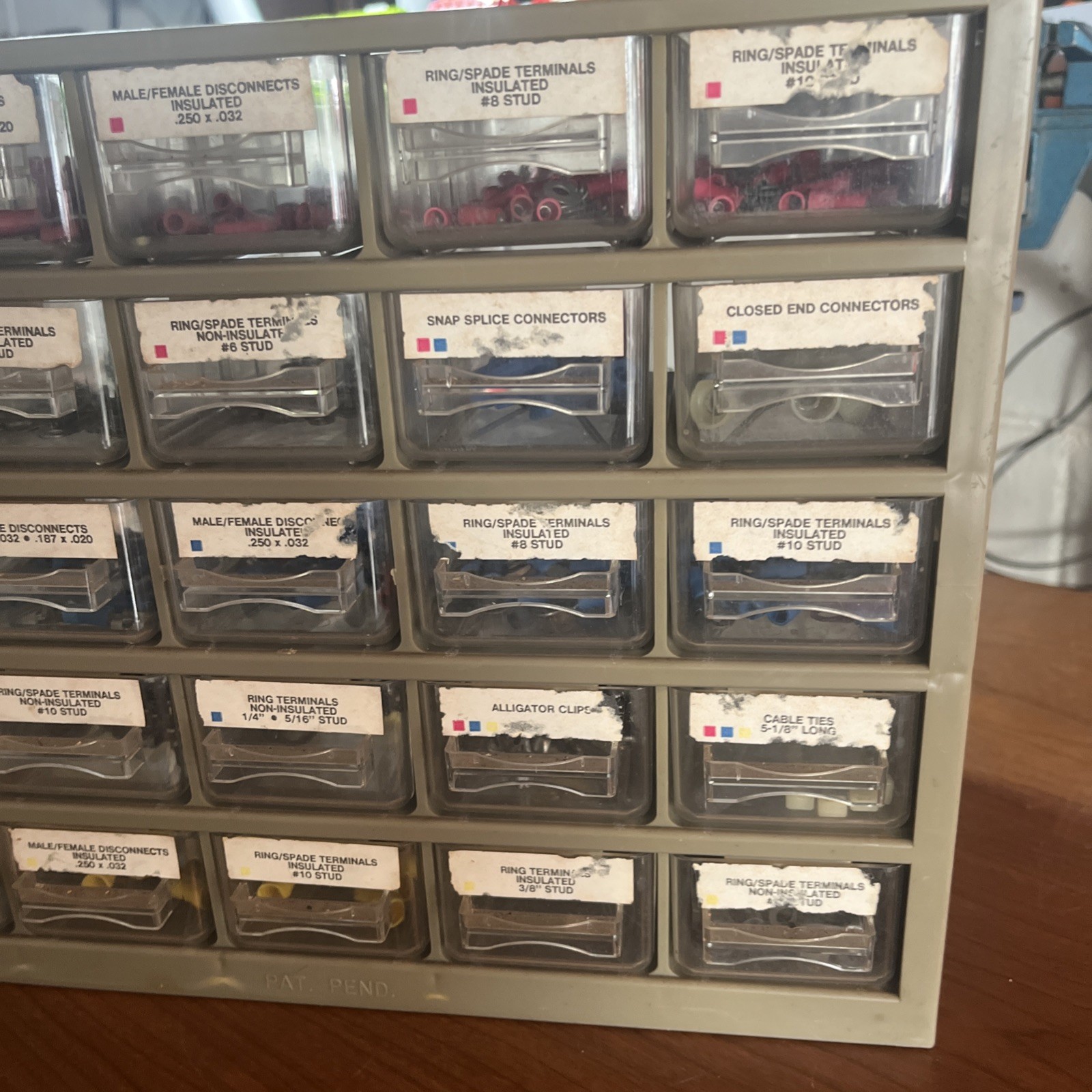 Vintage 1978 D.R.I. Industries Eden Prairie MN Electronics Parts Bin Lot Orignal