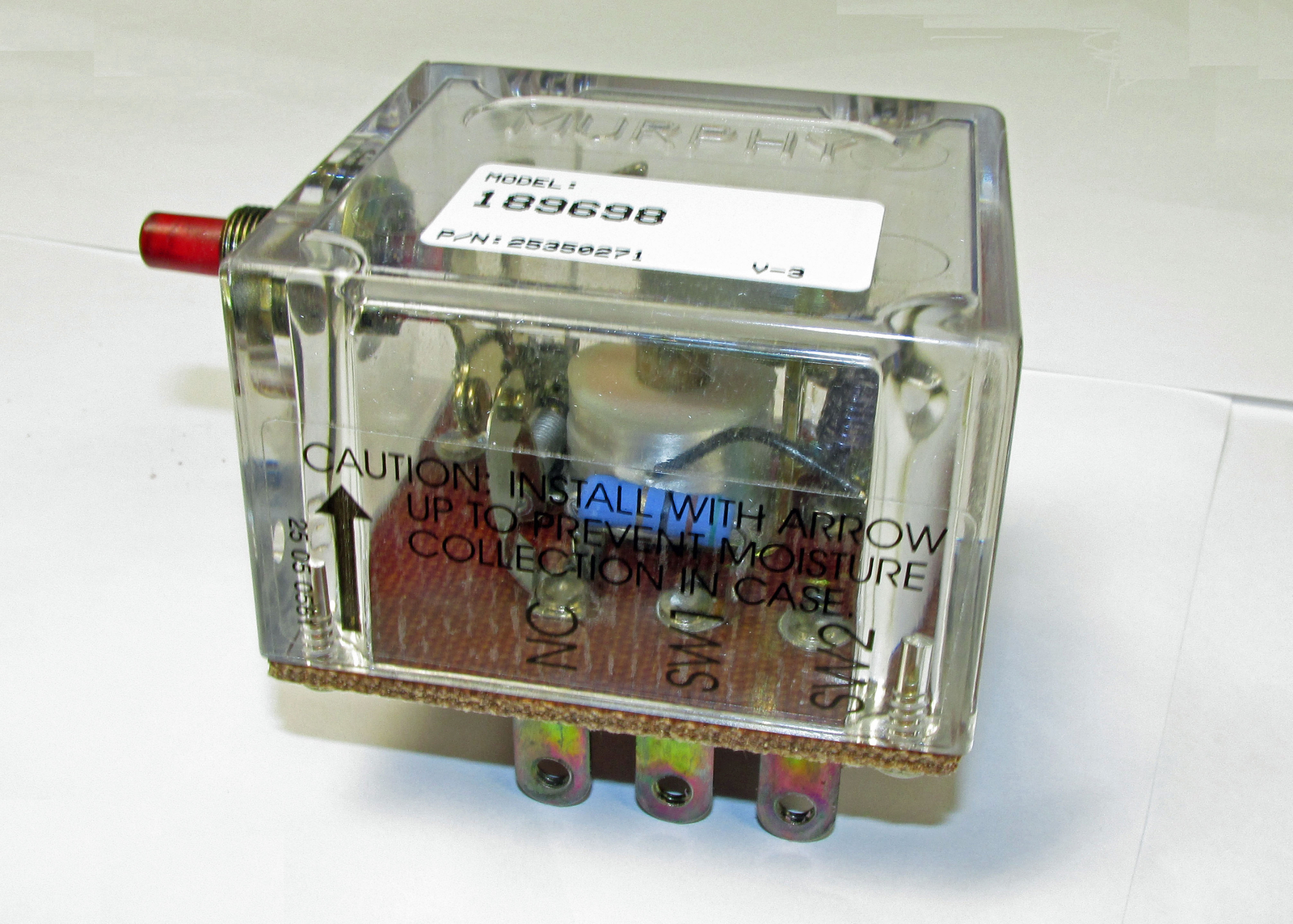 FW Murphy Model 189698/25350271 Tattletale 12V Magnetic Switch