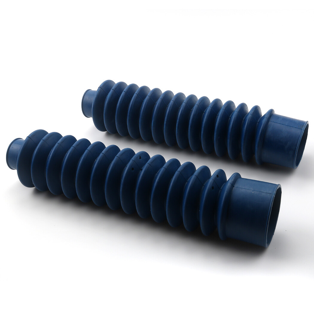 Blue Universal Fork Boots For Honda ATC 200X 1983 1984 1985 1986 1987