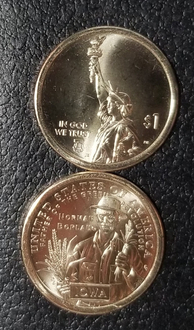 2026-P&D American Innovation $1 Dollar Coin~Iowa From U.S.Mint Uncirculated Roll