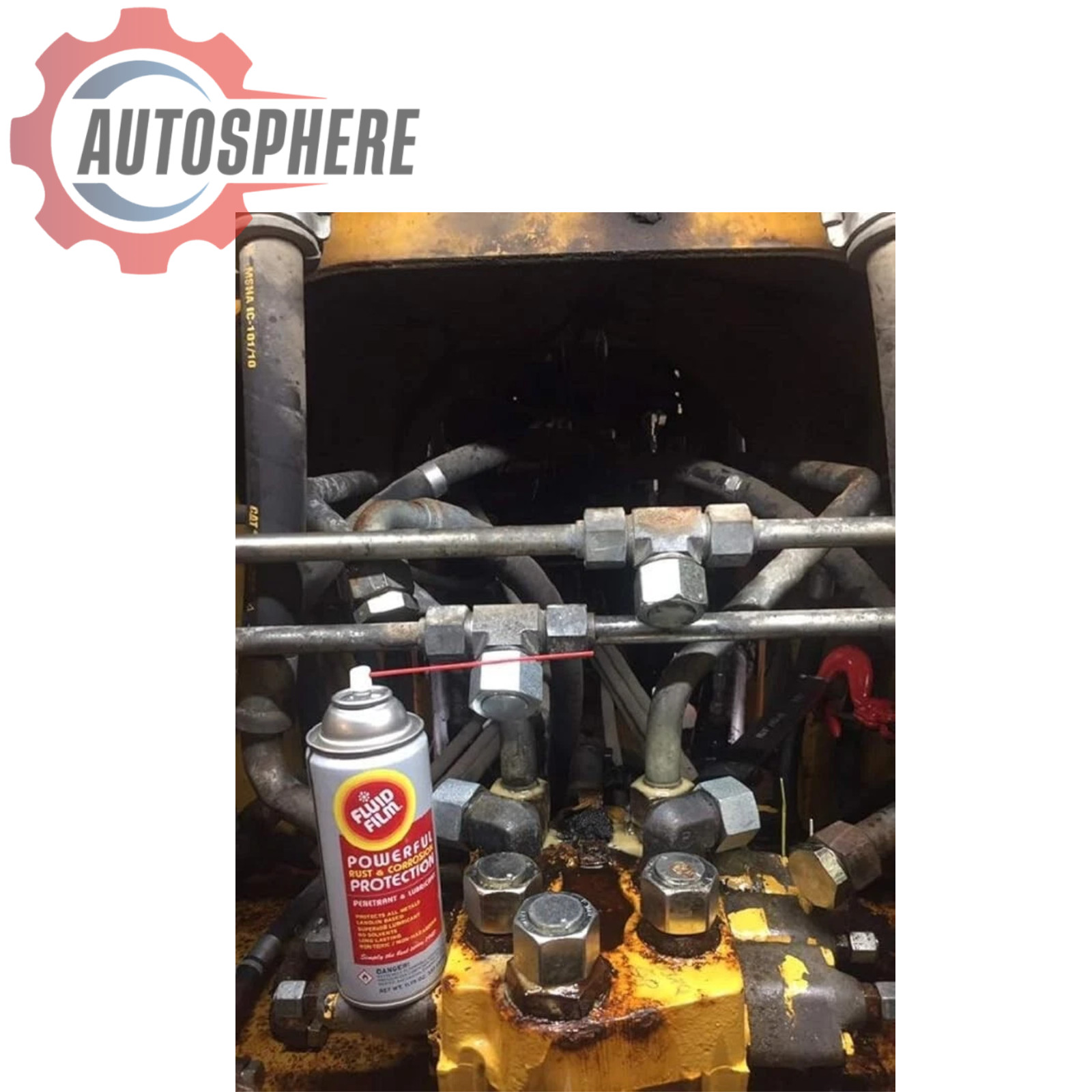 Fluid Film Rust Corrosion Penetrant Lubricant Preventative, 11.75oz Aerosol 12pk