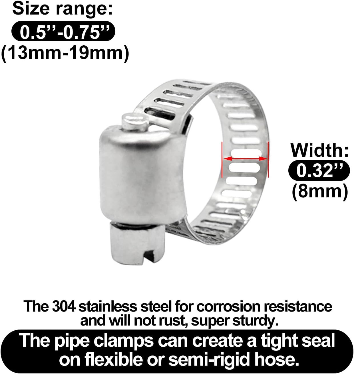 3Pcs 3/8"(10Mm) Hose Repair Kit Hose Connector Barb Splicer Mender Hose Brass Ba