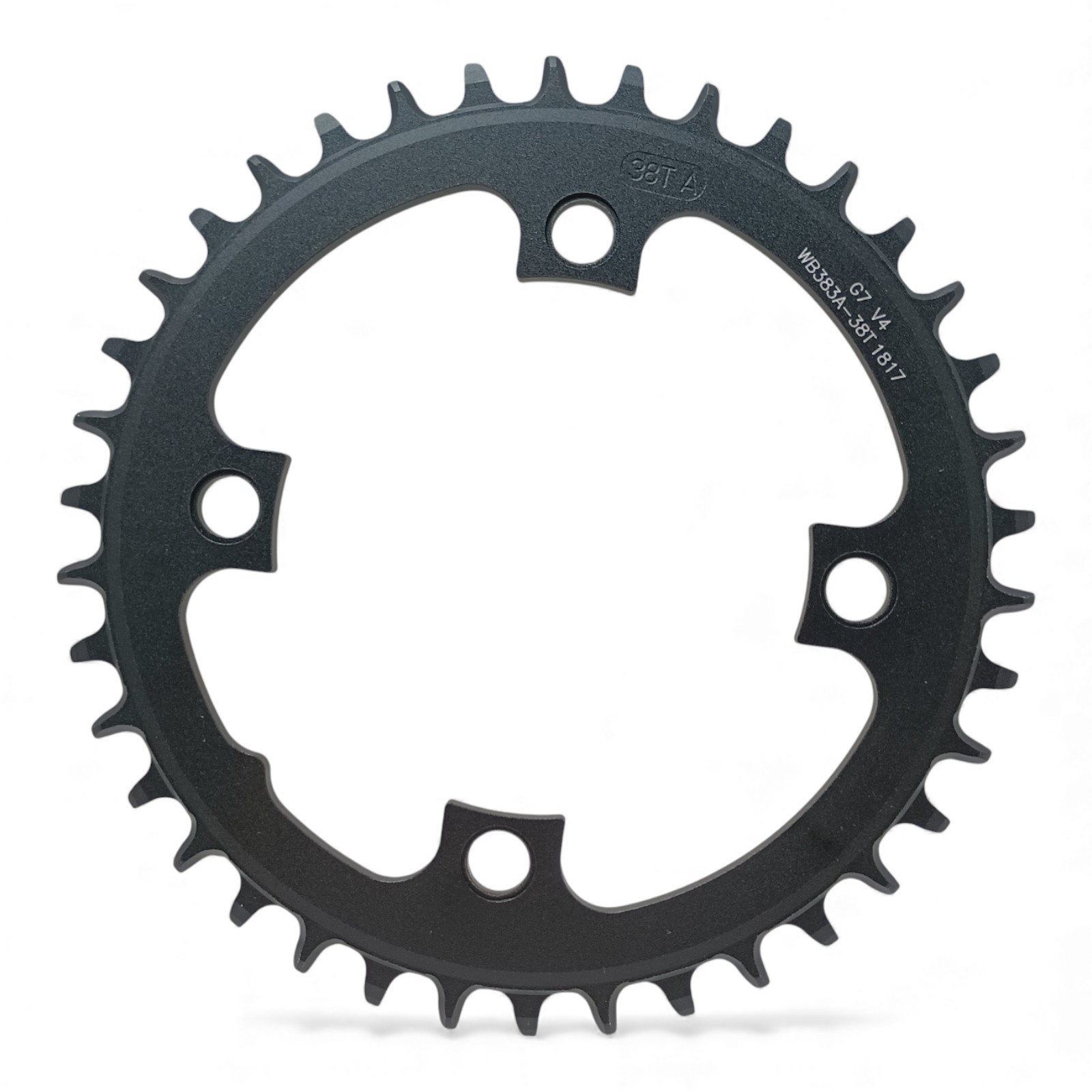 FSA Megatooth Narrow Wide Chainring 38t 104BCD Black Alloy
