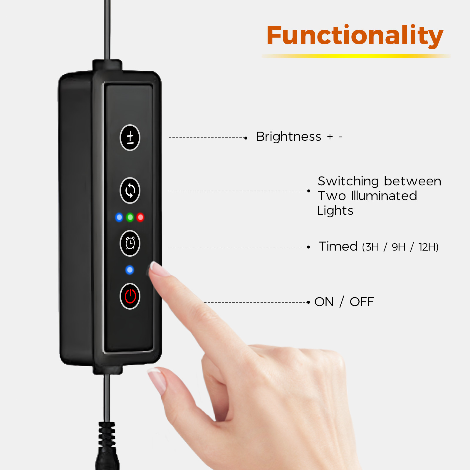 Bamworld Plant Stand with Grow Light Plant Shelf for Mutiple Pots Plant Holder