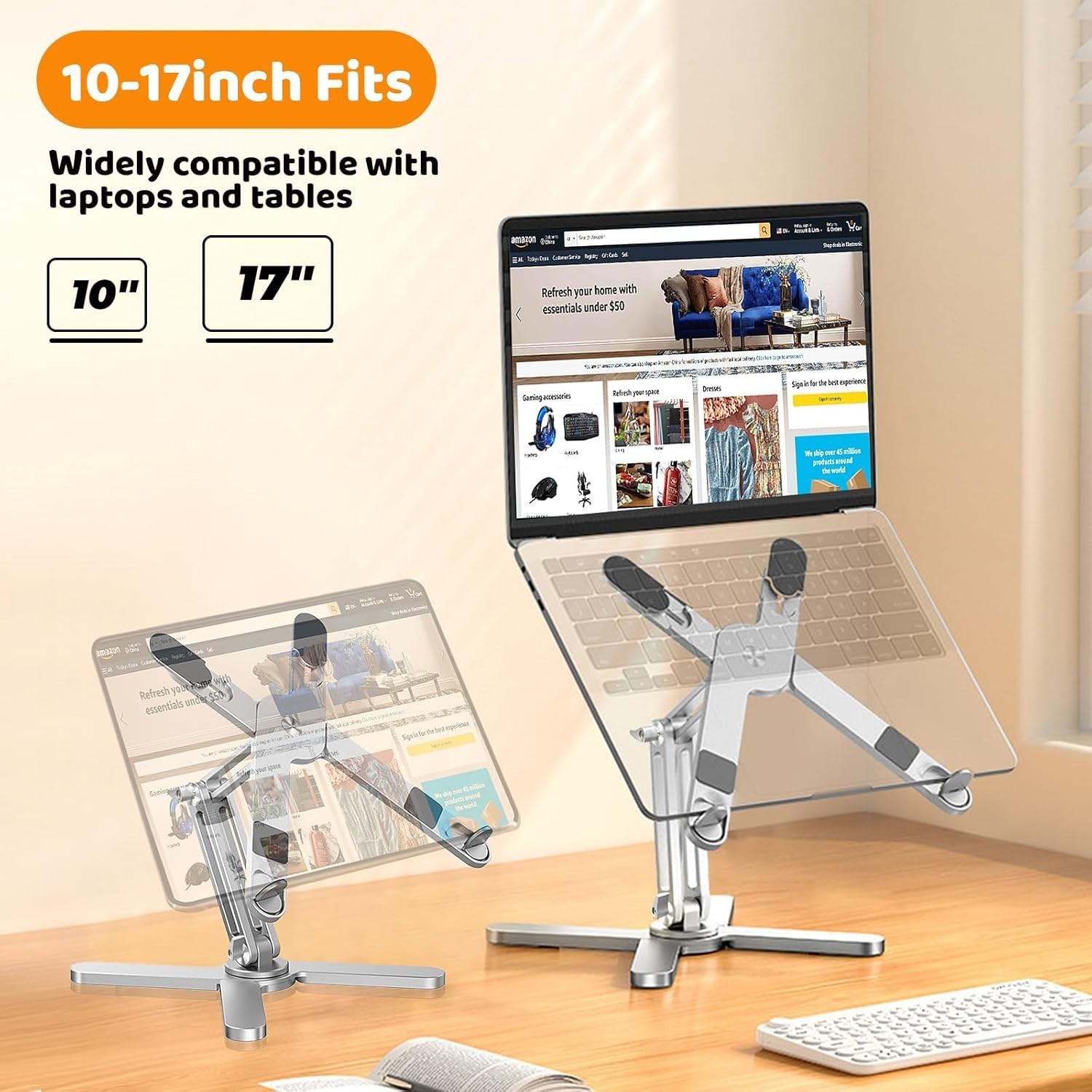 360 Rotating Laptop Stand for Desk