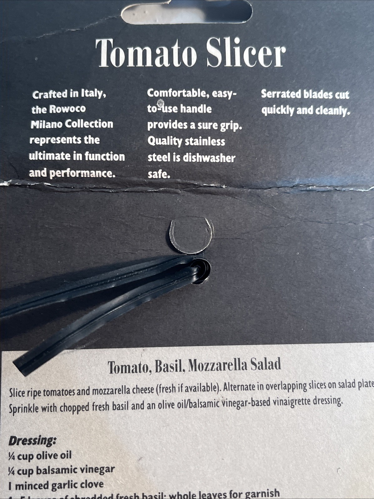 ROWOCO 1992 Tomato Slicer Stainless Steel Made In Italy