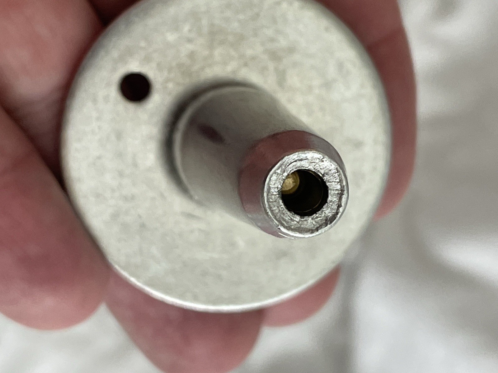 QV18 Quickvise 2-1/2" long 1-3/4" round flange for terminating cable AEA