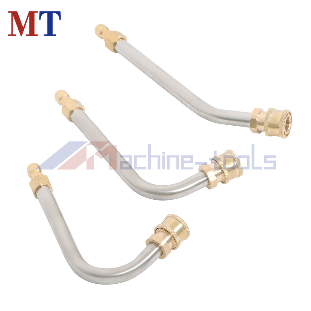 High Pressure Washer Gun Extension Wand Lance Gutter Cleaner Nozzles Kit 4000PSI