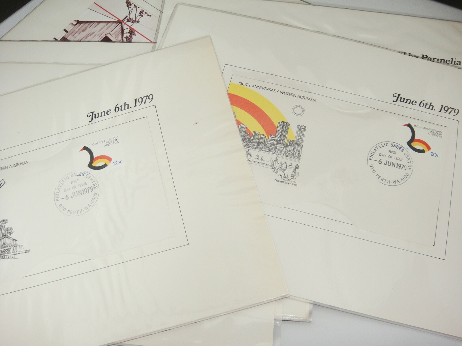 Between the Lines Western Australia Postal History with 1979 Stamps Issues 2 Vol