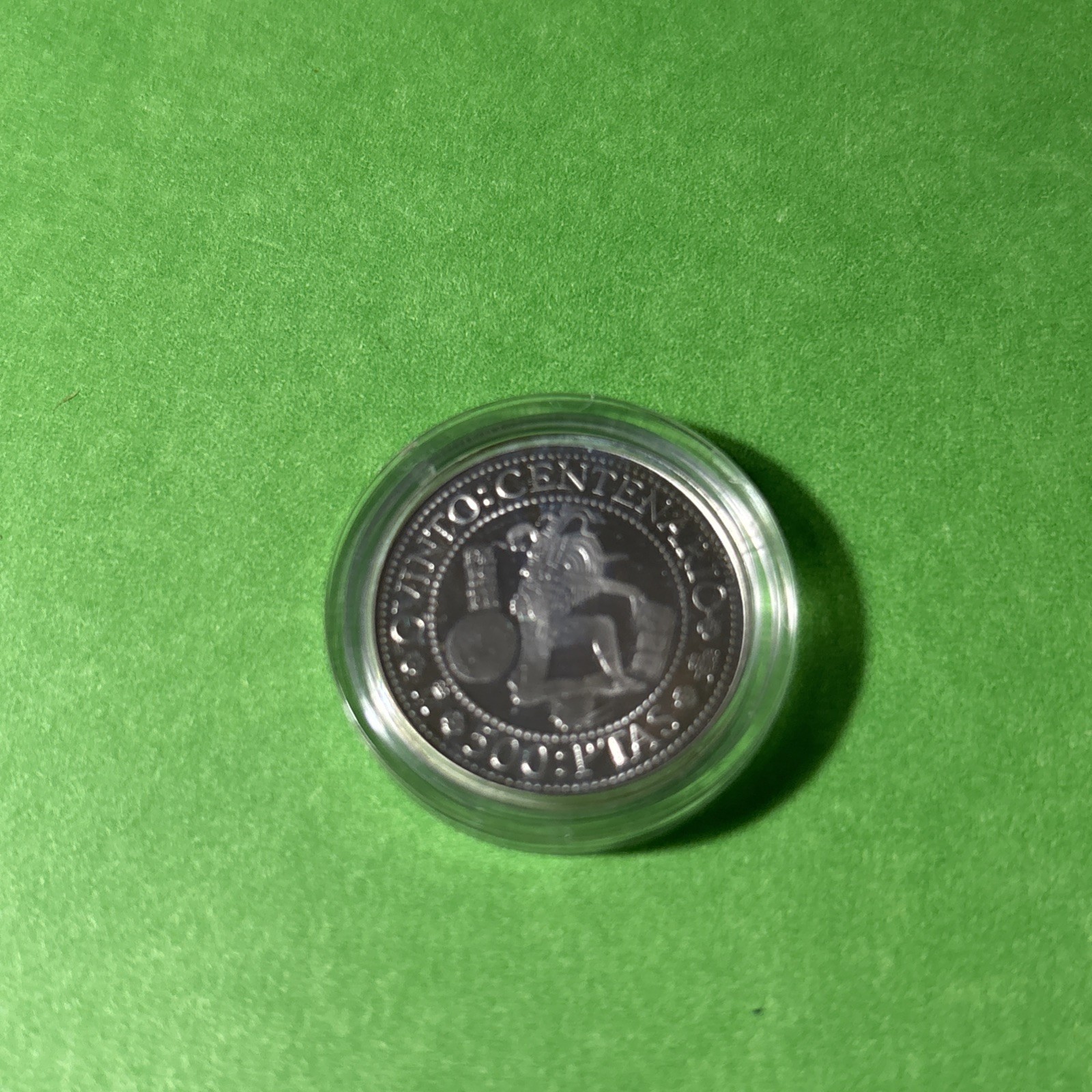 L@@K SPAIN PUERTO RICO 5 COINS SET 500th DISCOVERY 100-2000 PESETAS LIMIT EDIT