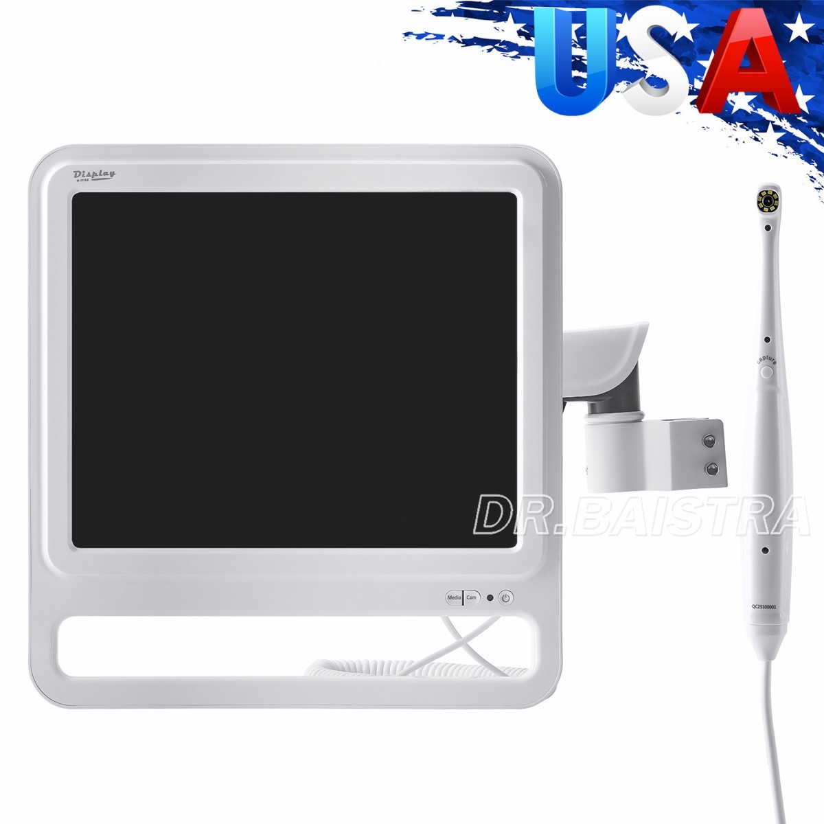 Dental Camera Wifi HD High-Definition Intraoral Camera 17" Digital LCD Monitor