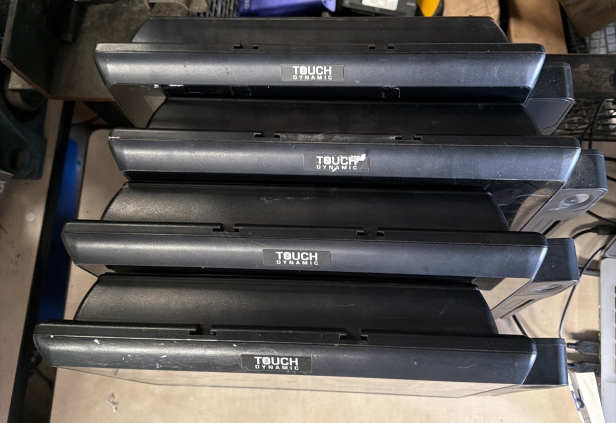 Lot of 4 Touch Dynamic Breeze All-In-One Touchscreen POS System