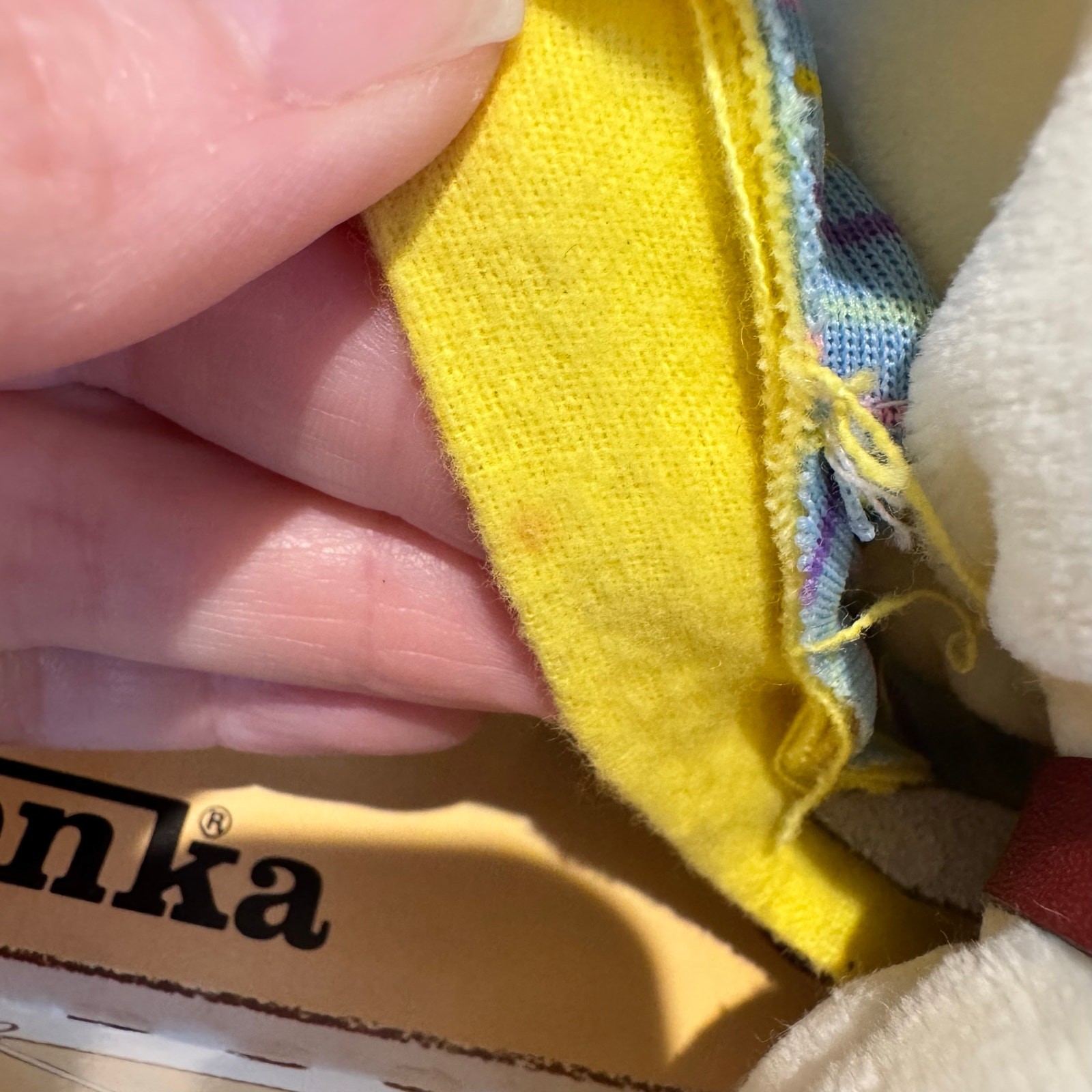 Vintage 1986 Tonka Pound Puppies White Puppy w/ Shirt Collar #7817 In Box Retro