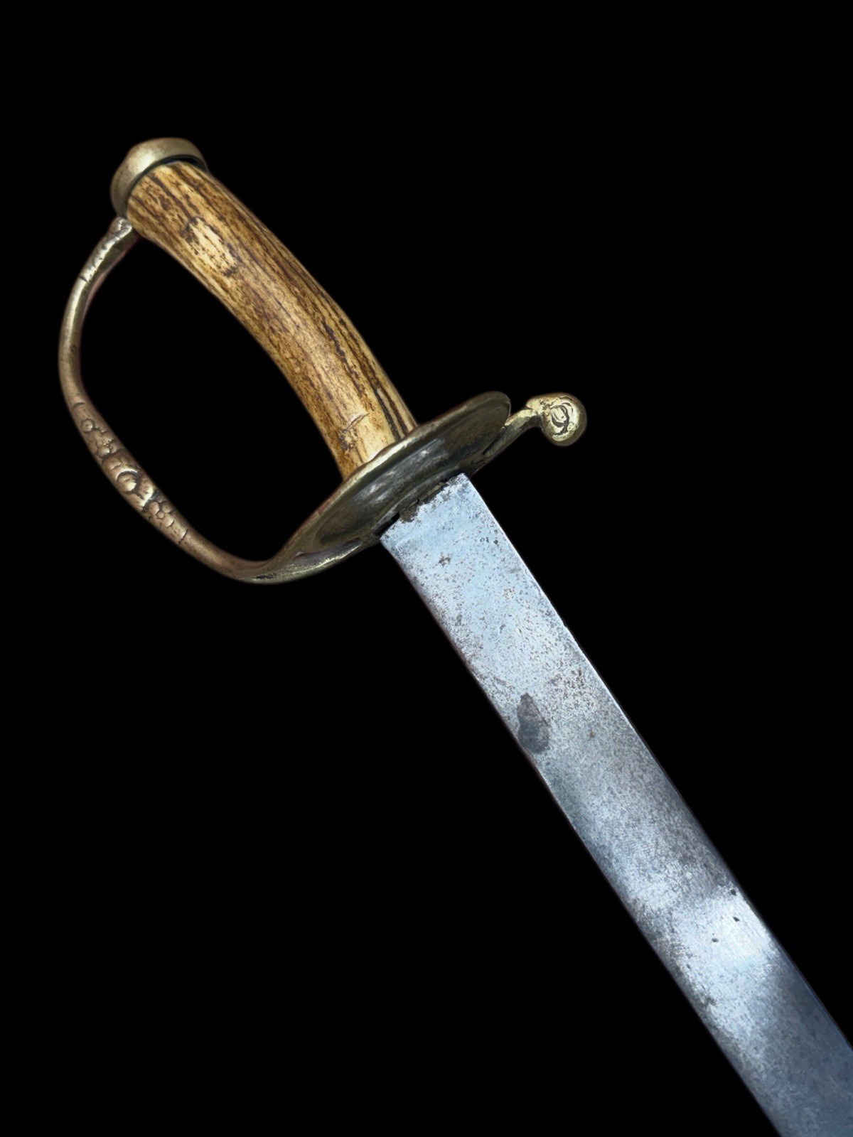 Revolutionary War Era 1700s 18th Century European Cuttoe Hunting Sword