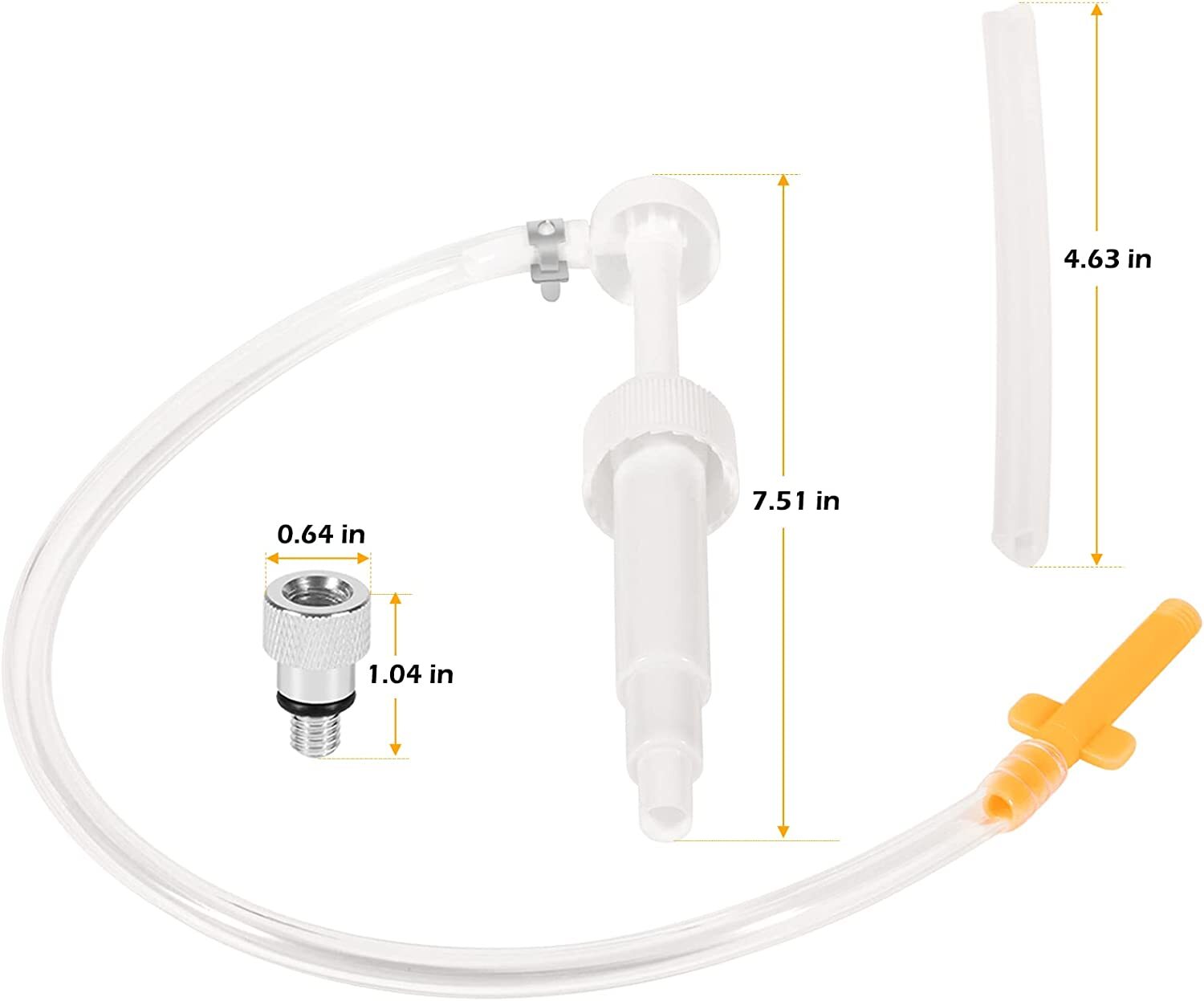 Marine Lower Unit Gear Oil Pump Manual Change Lube Boat Kit for Outboard
