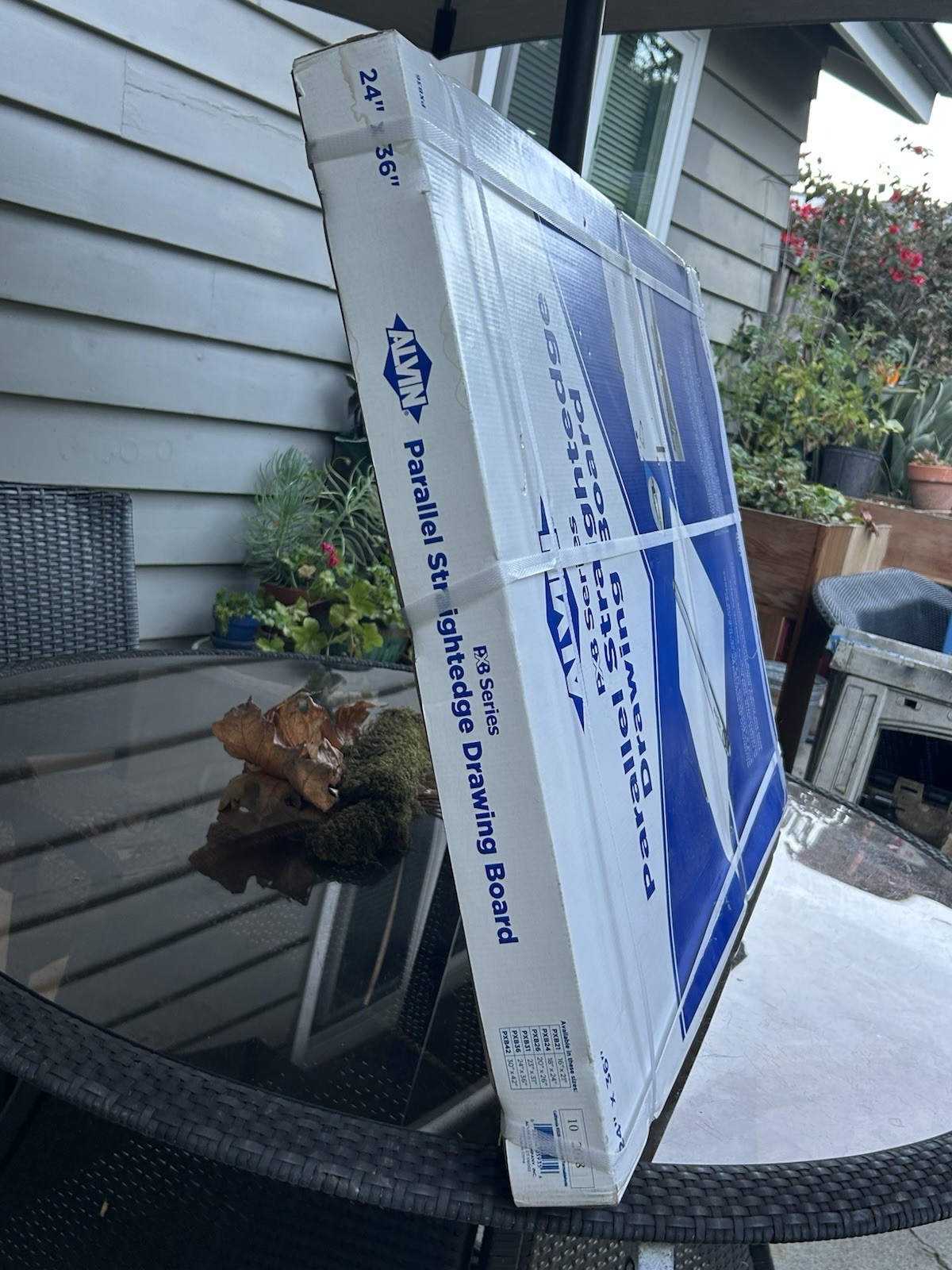 Alvin PXB Portable Parallel Straightedge Board 24"x36" for drafting or drawing