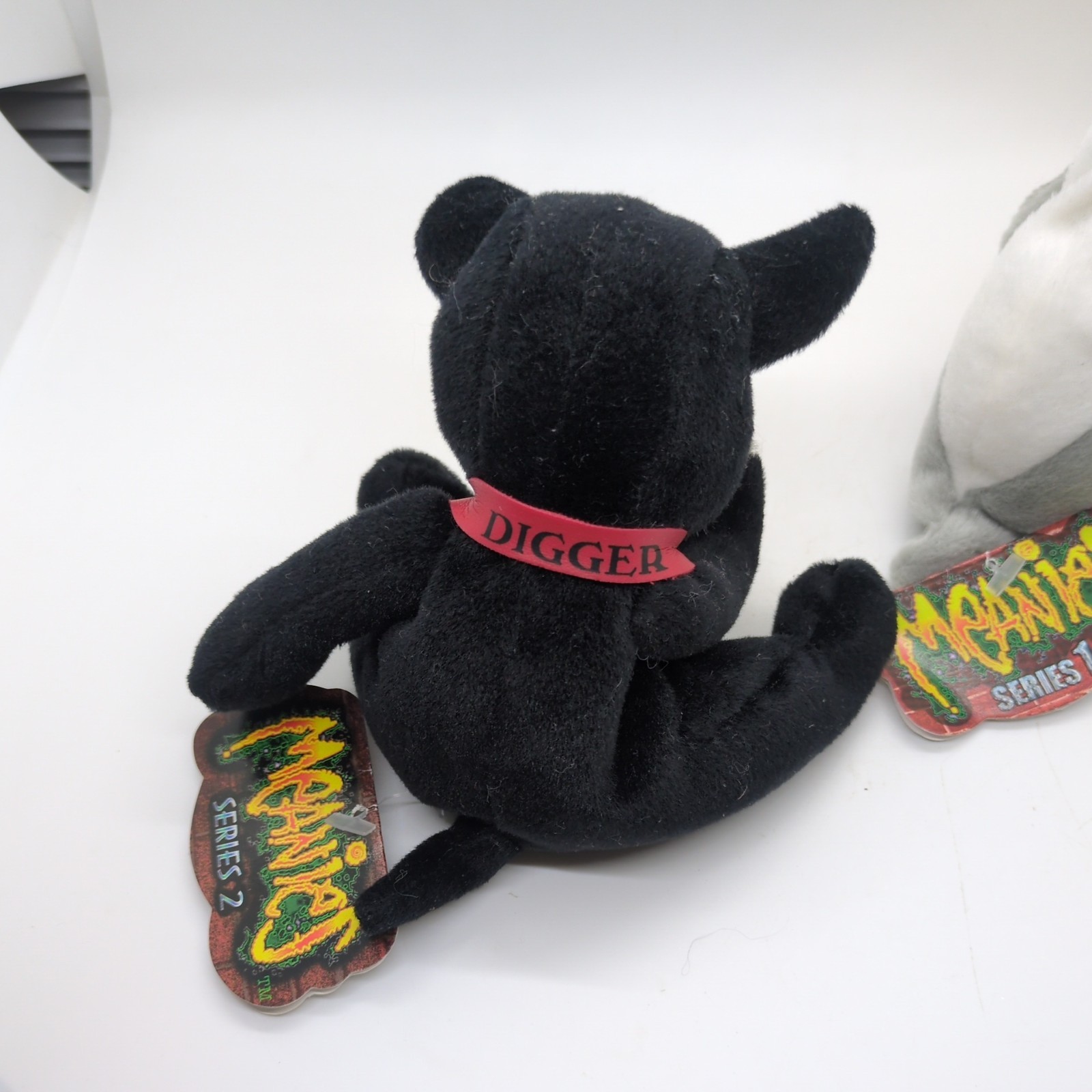 Series 1 and 2 MEANIES Beanie Stuffed Toy Lot of 3