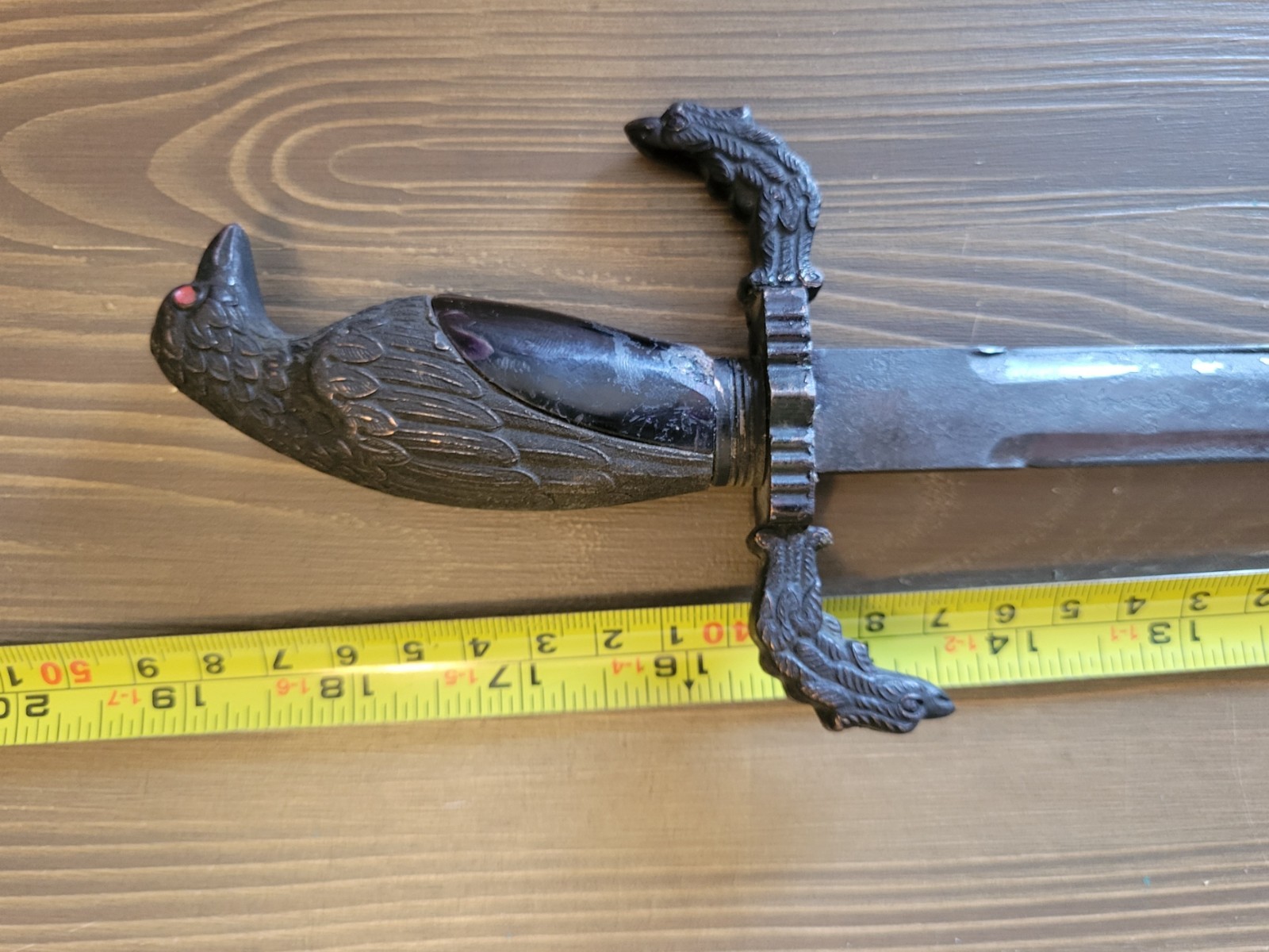ANTIQUE RARE! Black Crow Dagger/Short Sword!