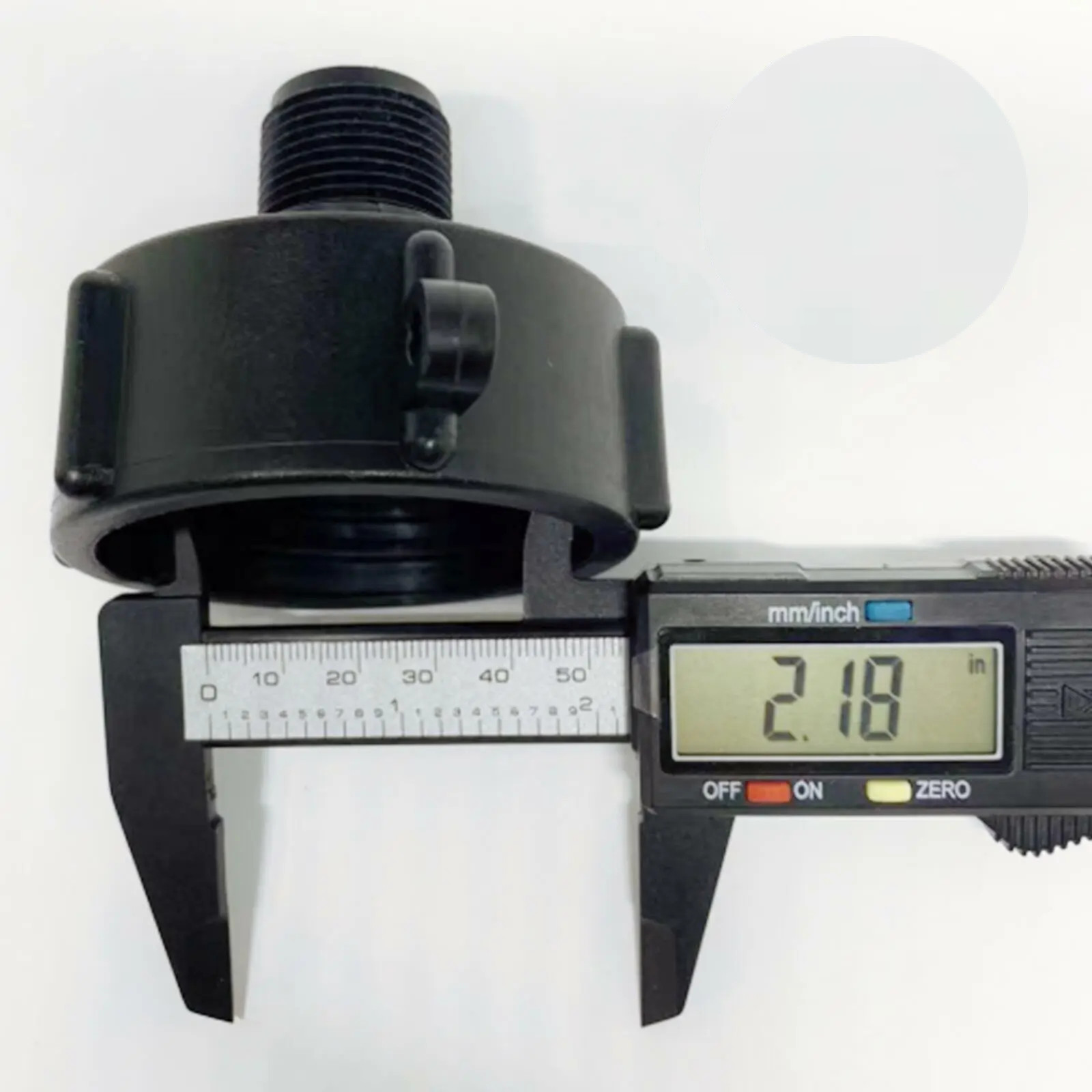 2 PK 275 330 IBC TOTE TANK DRAIN ADAPTER 2" COARSE THREAD X GARDEN HOSE ADAPTER