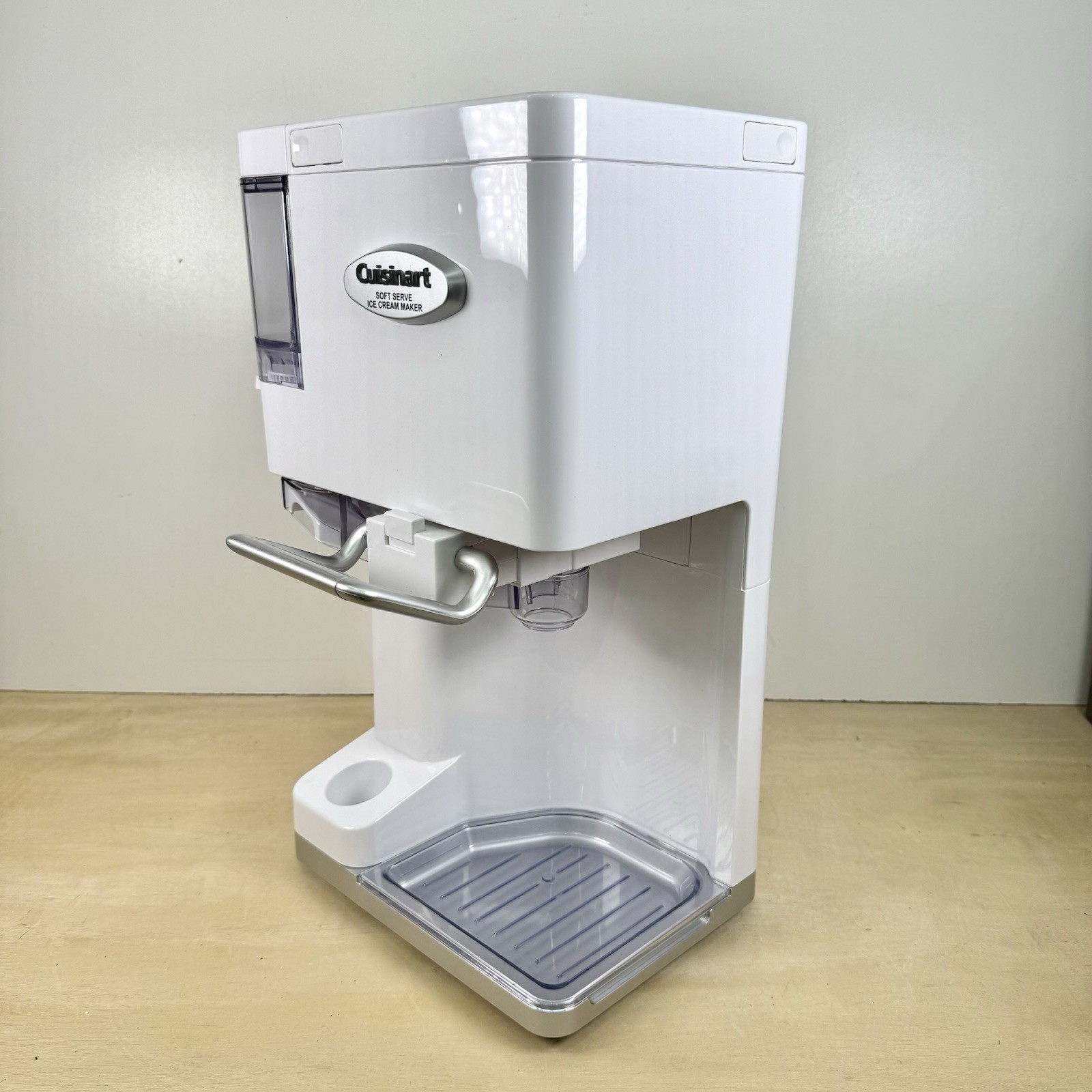 Cuisinart ICE-45 Mix It In Soft Serve 1.5 Quart Ice Cream Maker White - NEW!