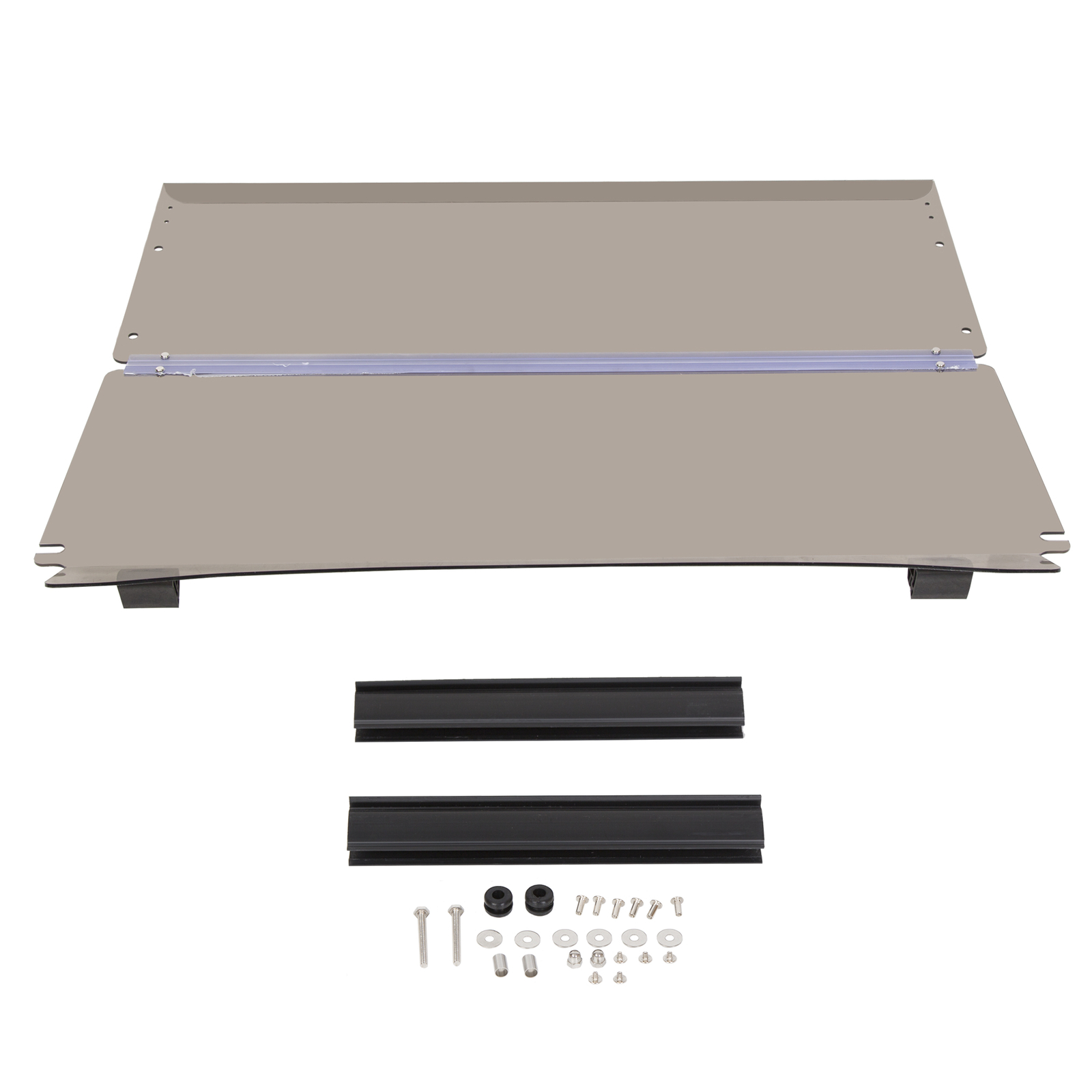 Tinted Fold Down Golf Cart Windshield Windscreen For Club Car Precedent 04-UP 21