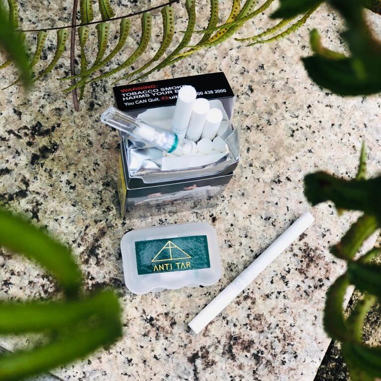 ANTI TAR TripleGuard Cigarette Filters Tar Trap Block Smoking Tips Holder