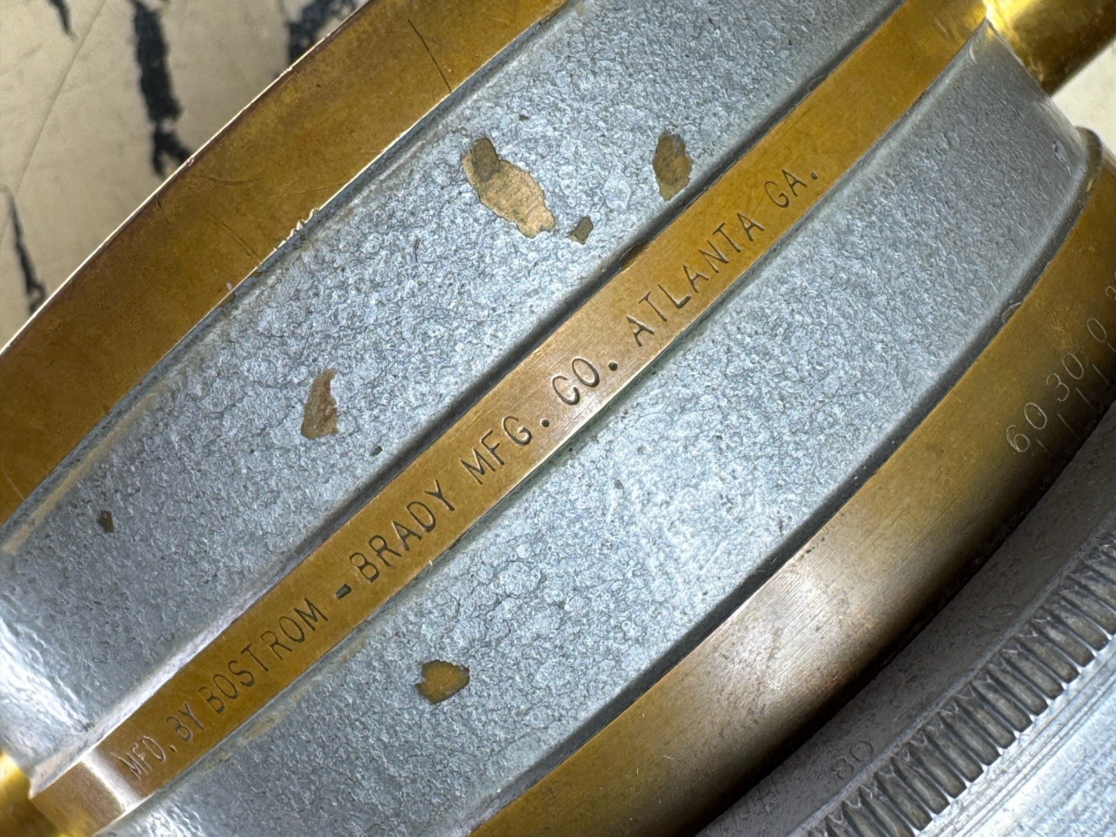 VTG Bostrom Brady MFG No 4 Contractors Survey Transit Level in Wooden Box USA