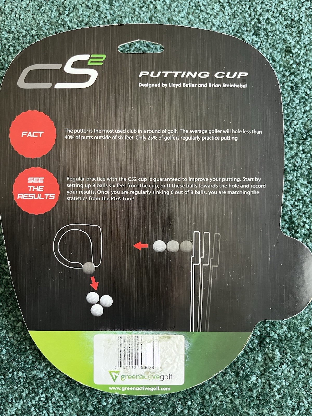 NEW CS2 Putting Cup Practice Putting Trainer