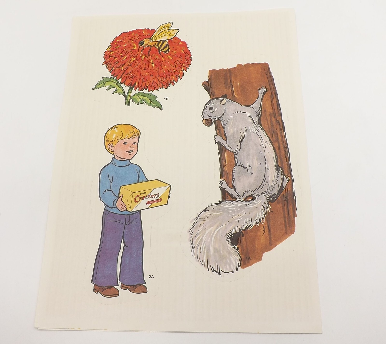 Redi-Cut Living in God's World Felt Flannel Board Pict-O-Story Graph 1970s