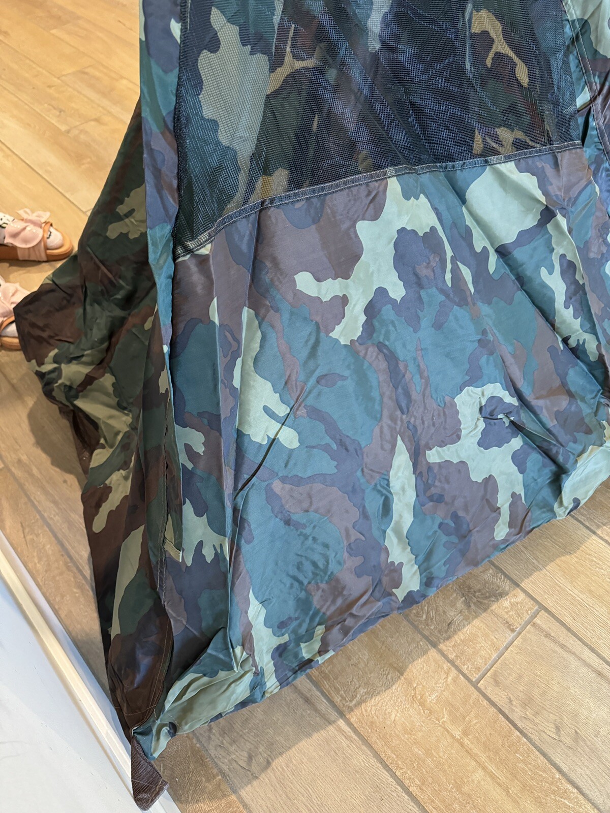 1986 ERO Hasbro G.I. Joe “Trooper Dome” Camo Play Tent - Incomplete! Read Descri