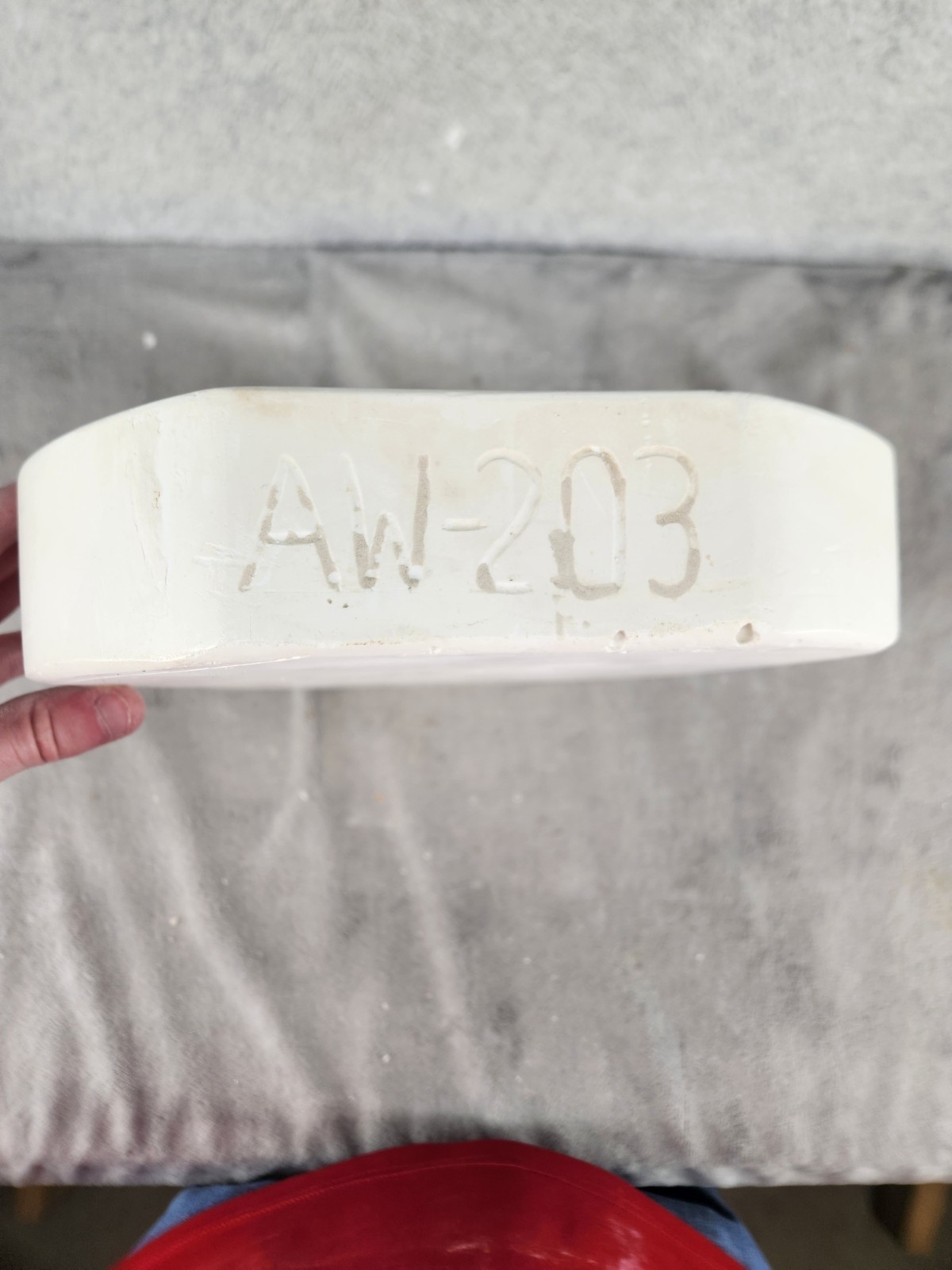 Vintage Ceramic Slip Casting Mold Dutch Girl Spoon Rest Scioto Aw-203