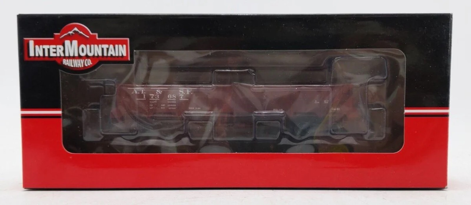 HO Intermountain RR Co., Santa Fe Caswell Gondola Class Ga-11. 1/2 Current $'s.