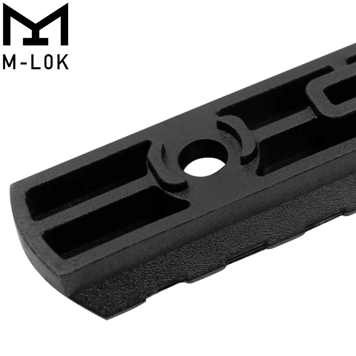 M-LOK Polymer Picatinny Weaver Rail Section Set 5 7 9 11 13 Slot 5PCS 5 Rail Set