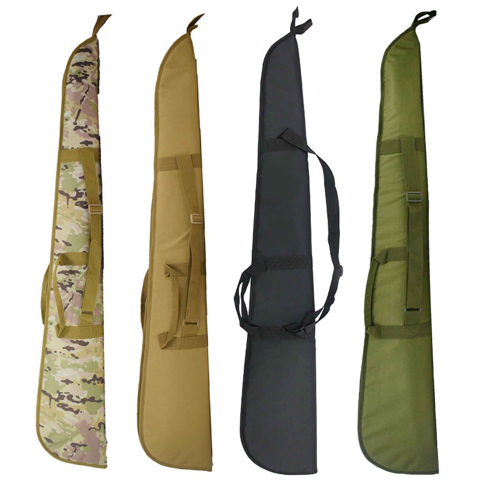 Tactical Rifle Bag Single or Double Case 37-52 Carbine Range Gun Padded Backpack