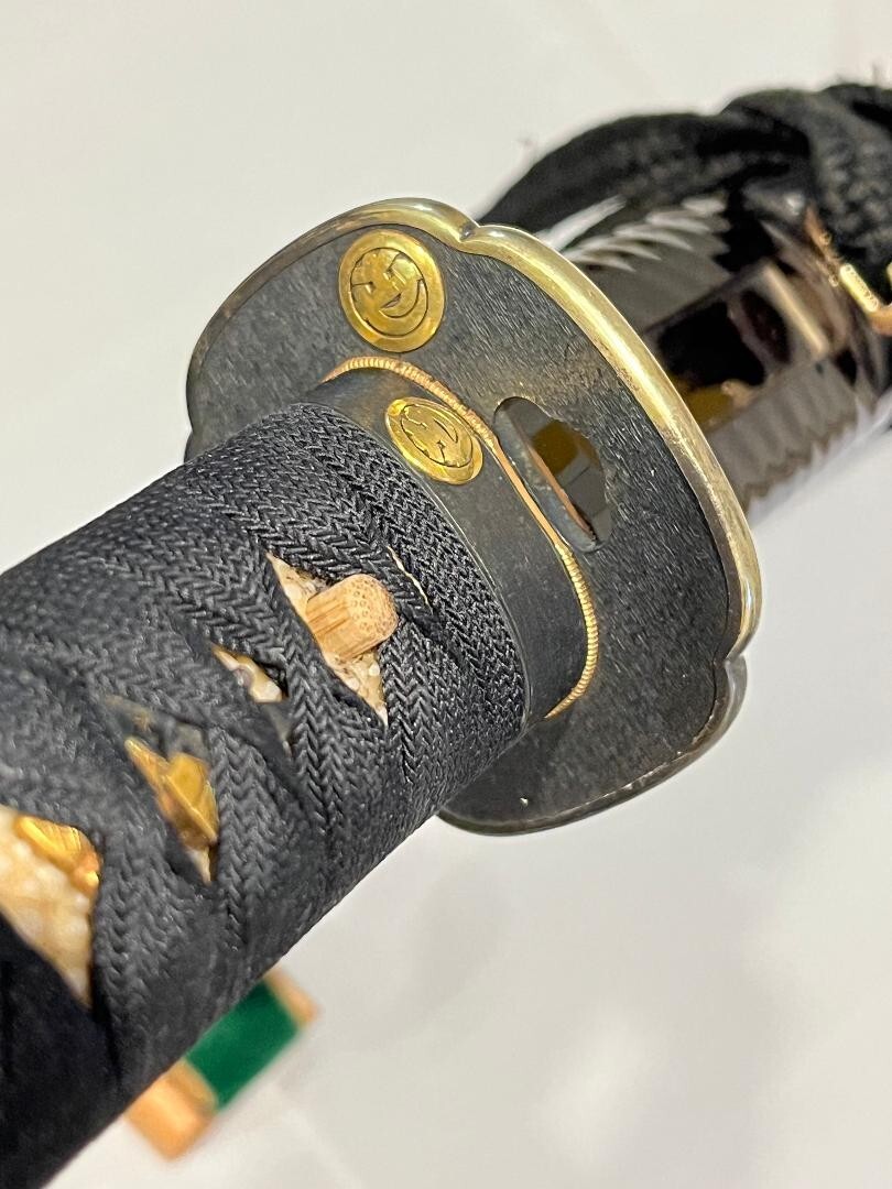 SAMURAI JAPANESE DAGGER TANTO SWORD & SCABBARD KOSHIRAE (ONLY)  Z