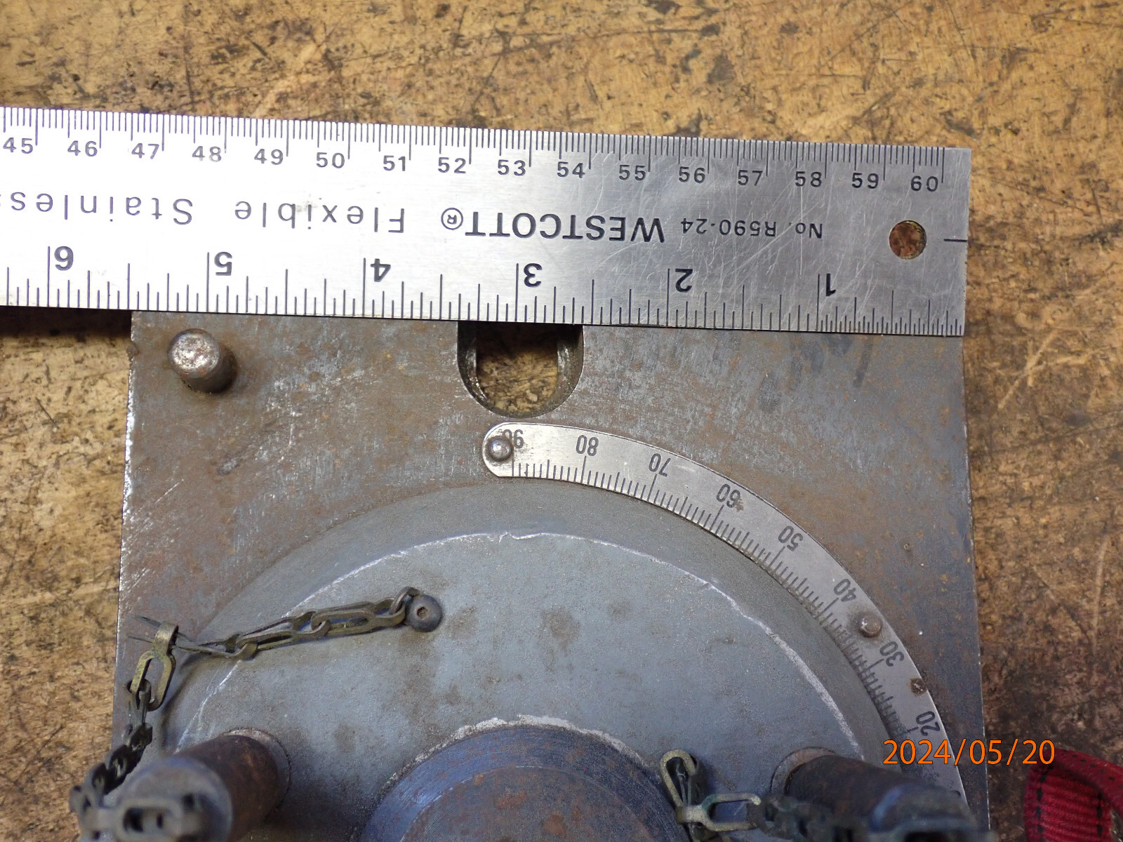 MUSKEGON TOOL INDUSTRIES CF-110 UNIVERSAL GRINDING FIXTURE FOR SPADE DRILL BITS