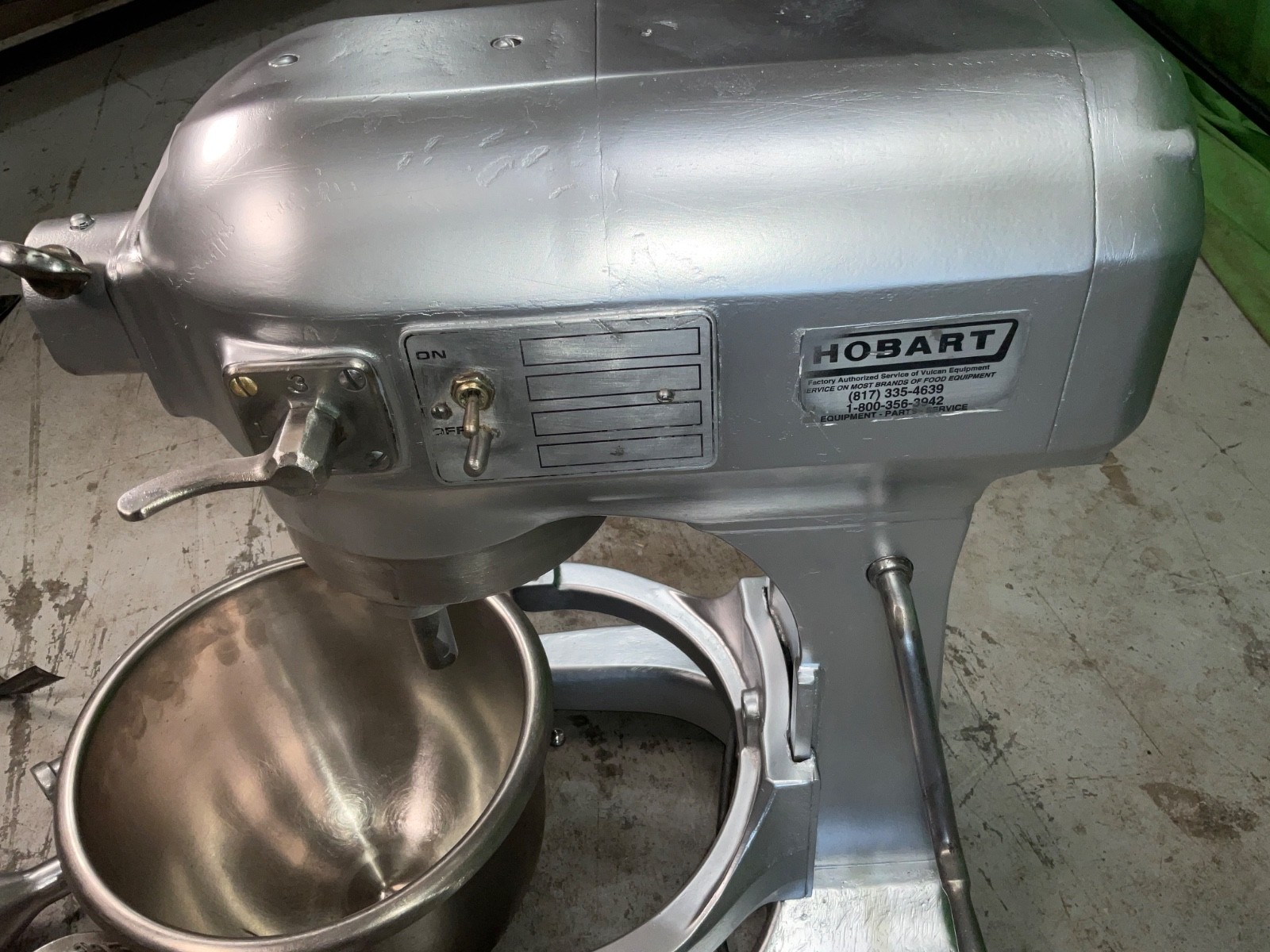 HOBART Commercial A120 Mixer 12-Quart Tabletop + Attachments 1886