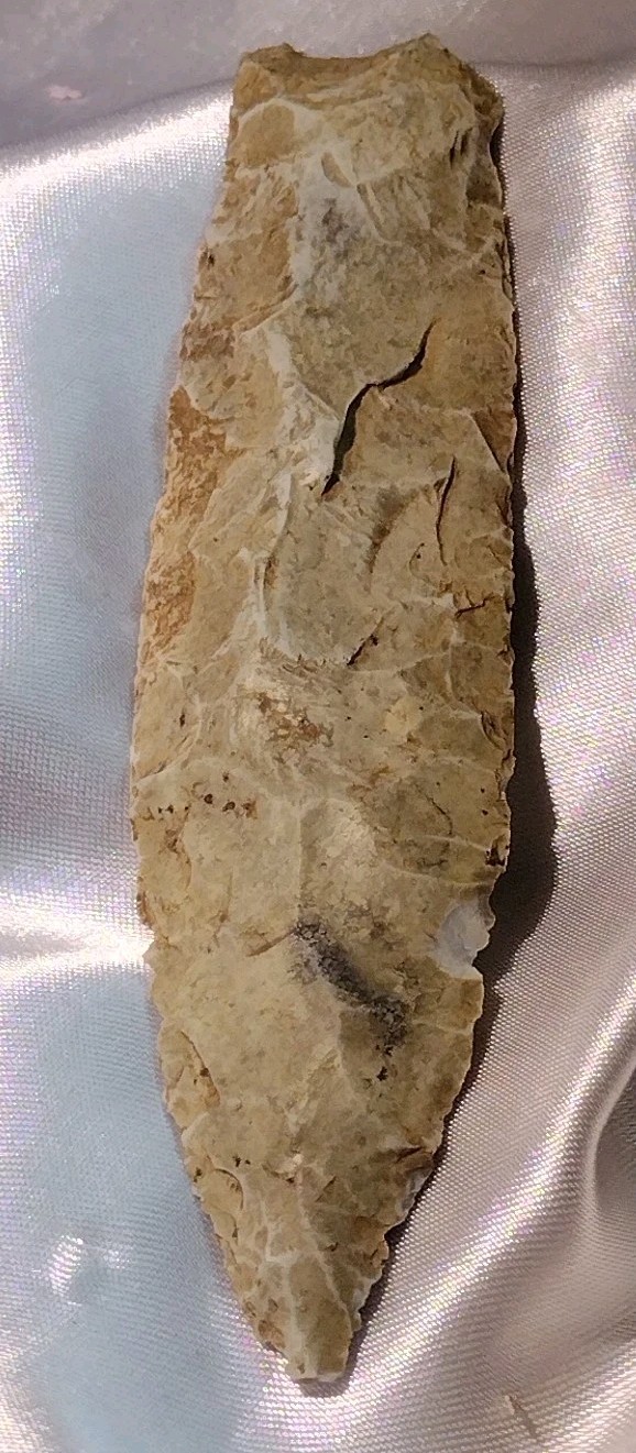 Adena Indian Arrowhead Relic Arrowhead & Blade Flint Bourbon Co. Fort Scott KS