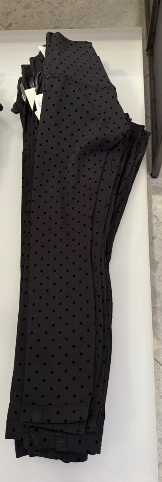 SHIPS TODAY~LULULEMON ALIGN HR PANT 28"~0~2~4~6~8~10~12~POLKA DOT FLOCKED~NWT