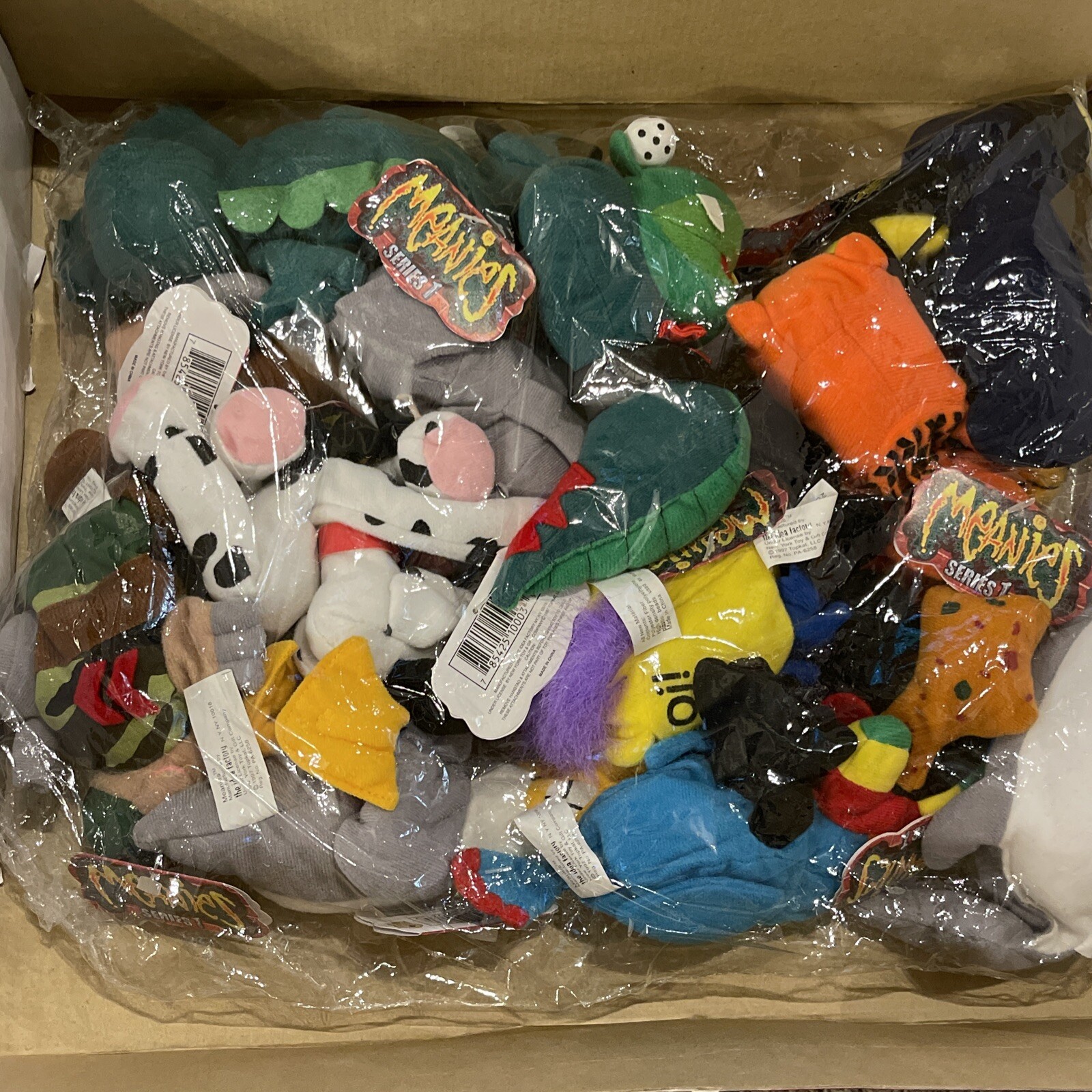 Box Of Meanies 1998 The Tough Mean Beanbags New In Packaging 13 Meanies Total