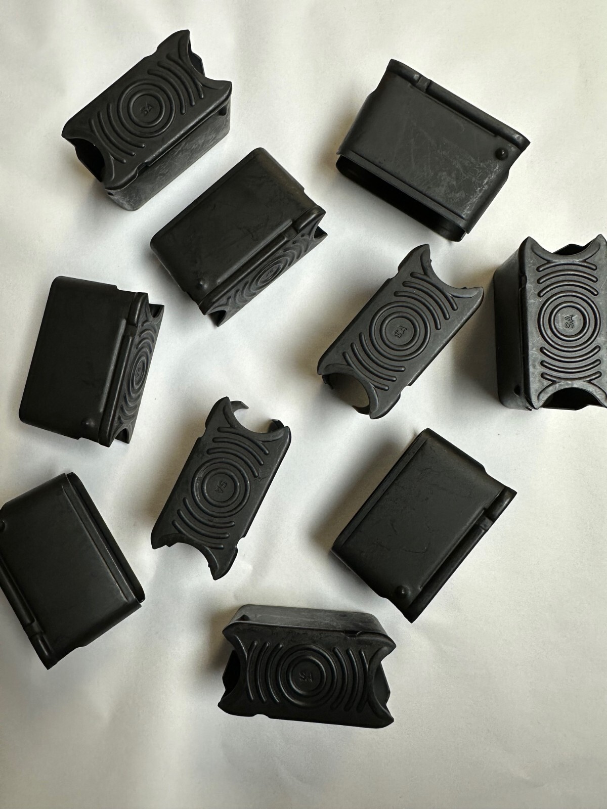 M1 GARAND EN BLOCK 8 ROUND CLIPS SET OF 10 PIECES.